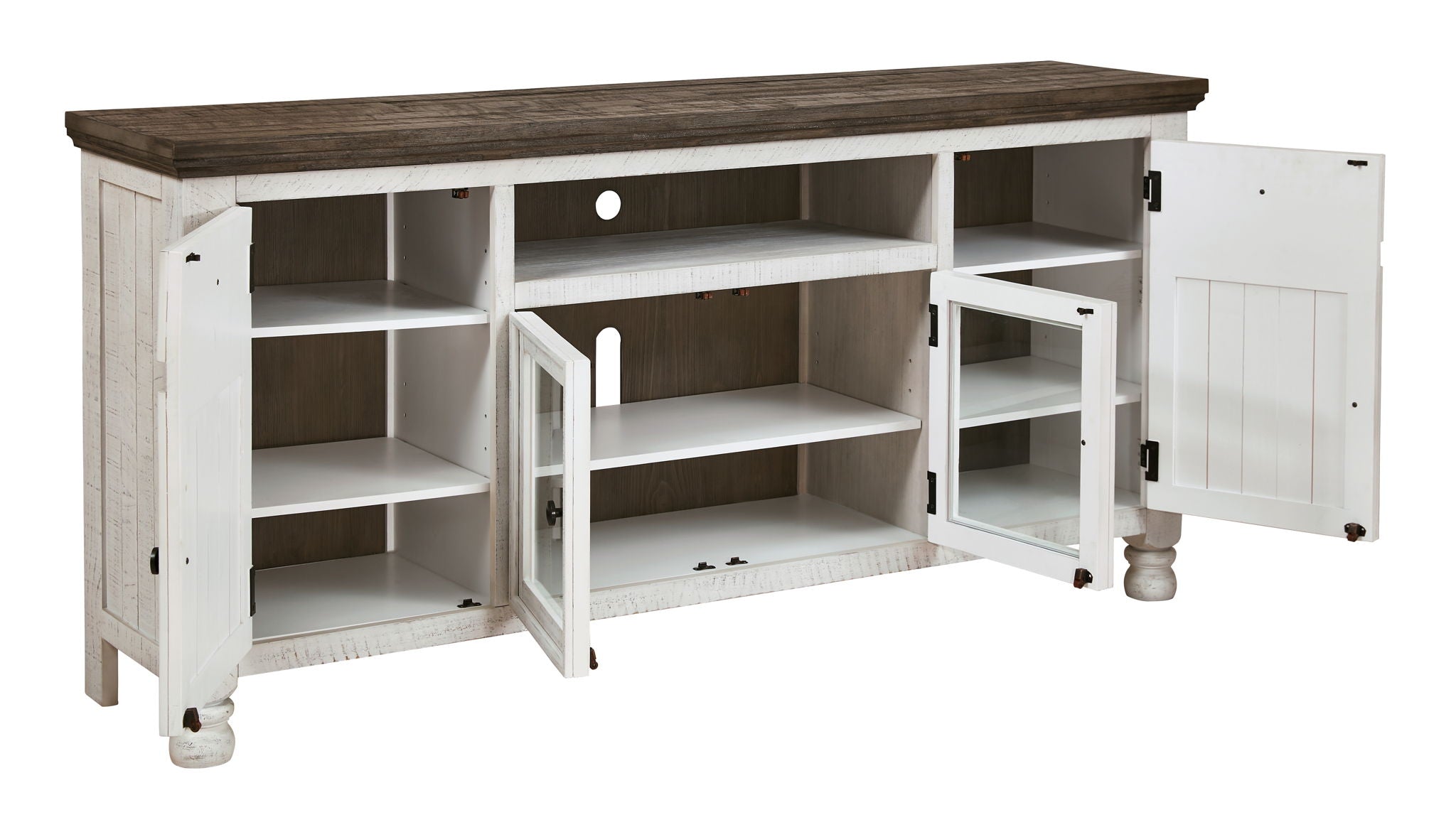 Havalance - Brown / Beige - Extra Large TV Stand - 4 Doors - Urban Living Furniture (Los Angeles, CA)