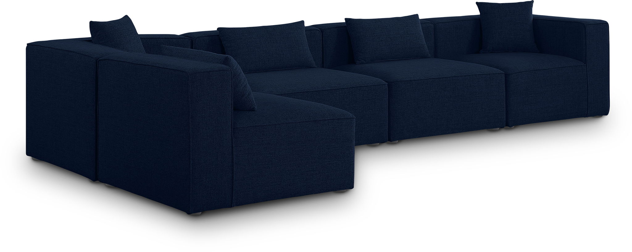 Cube - Linen 5 Piece Modular Sectional - Urban Living Furniture (Los Angeles, CA)