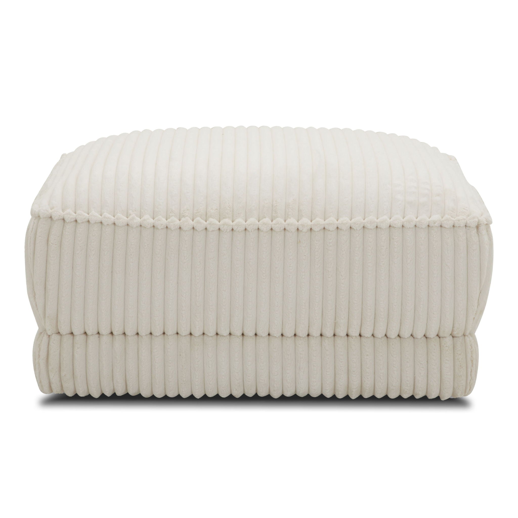 Utopia - Ottoman With Casters - Mega Ivory - Urban Living Furniture (Los Angeles, CA)