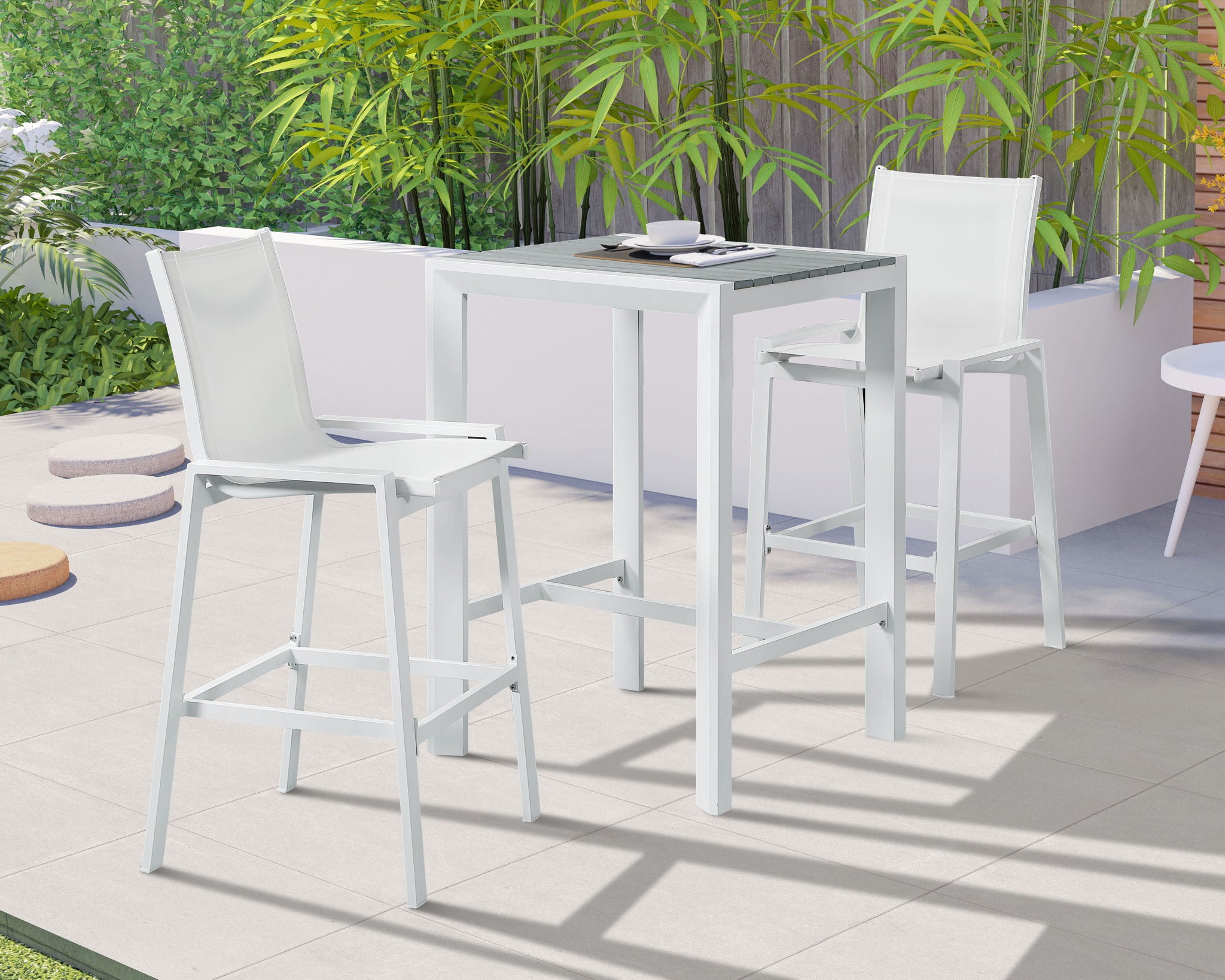 Nizuc - Outdoor Barstool (Set of 2) - Urban Living Furniture (Los Angeles, CA)