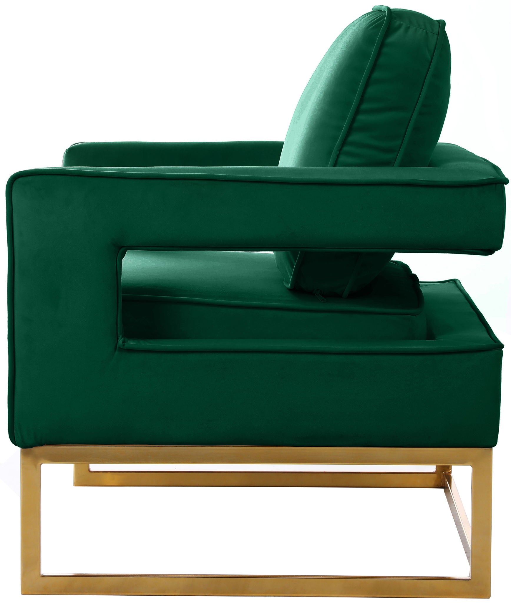 Noah - Accent Chair with Gold Legs - Urban Living Furniture (Los Angeles, CA)