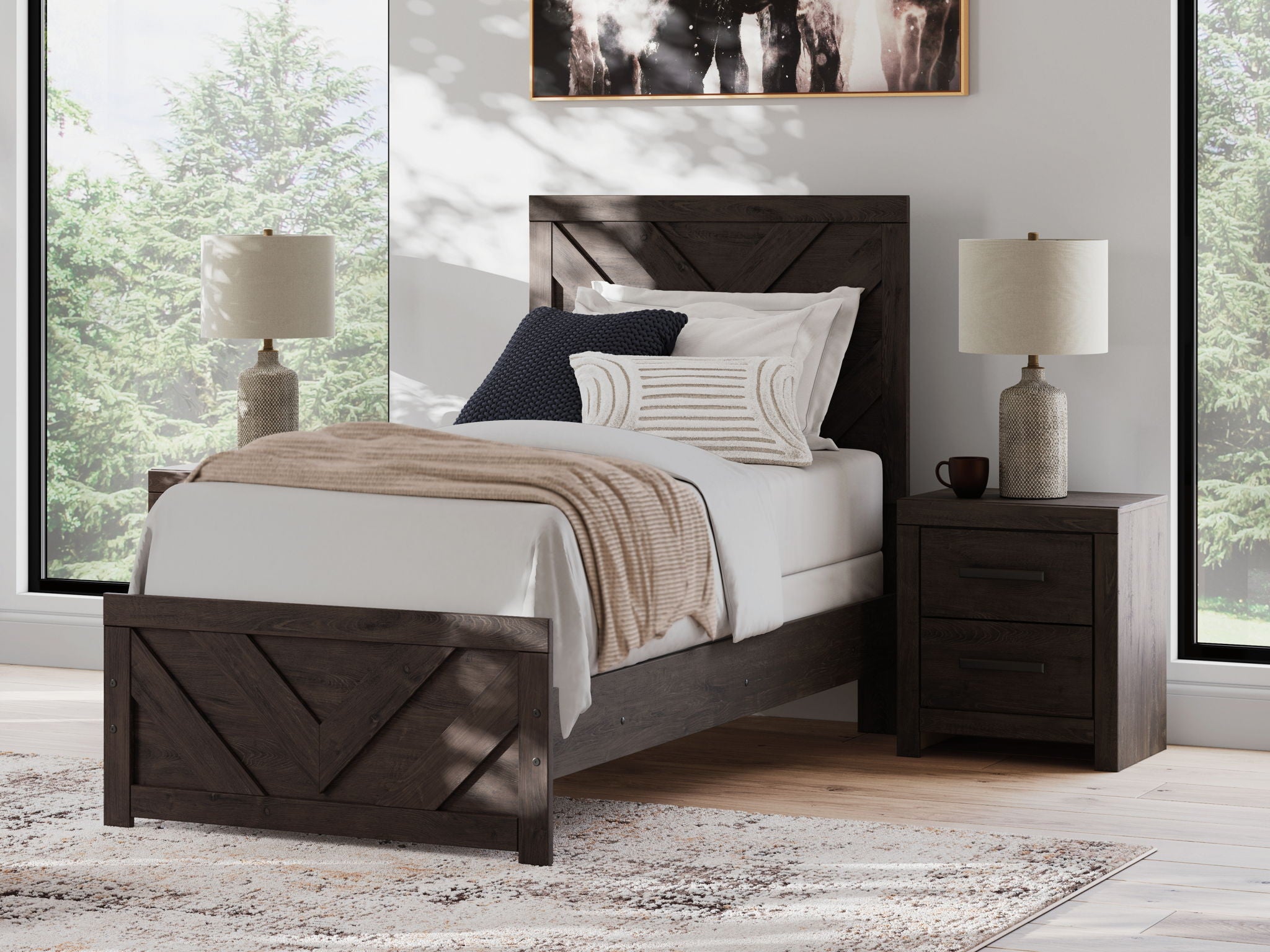 Prendonea - Panel Bed - Urban Living Furniture (Los Angeles, CA)