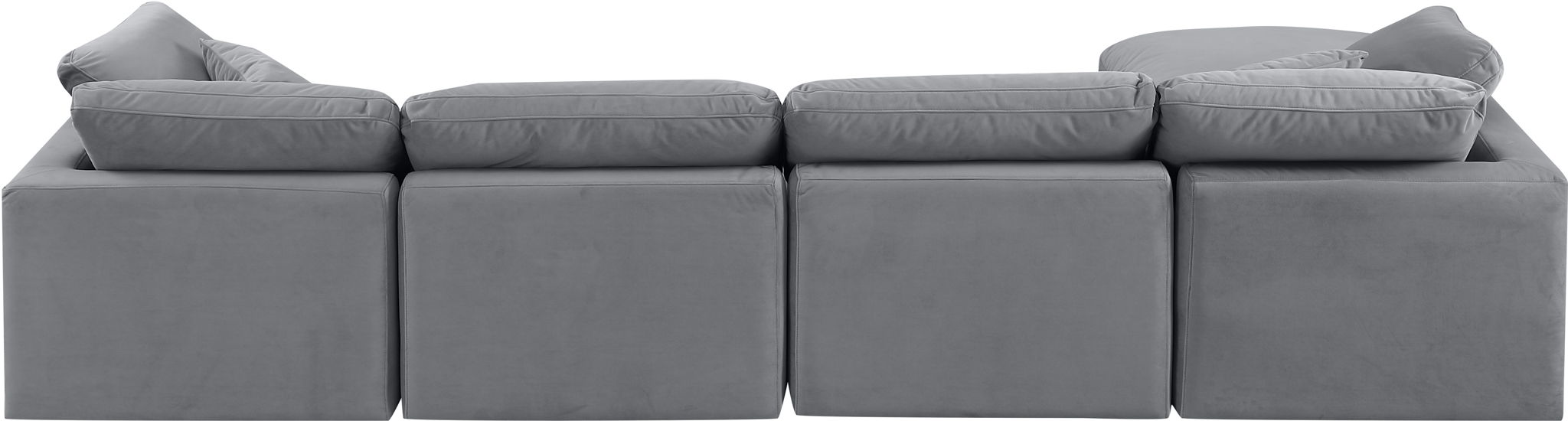Indulge - Velvet 5 Piece Modular Sectional With Chaise - Urban Living Furniture (Los Angeles, CA)