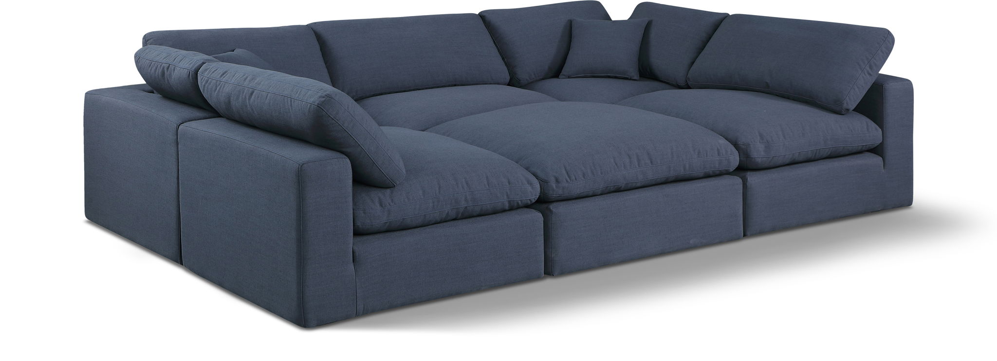 Comfy - 6 Piece Linen Sectional - Urban Living Furniture (Los Angeles, CA)