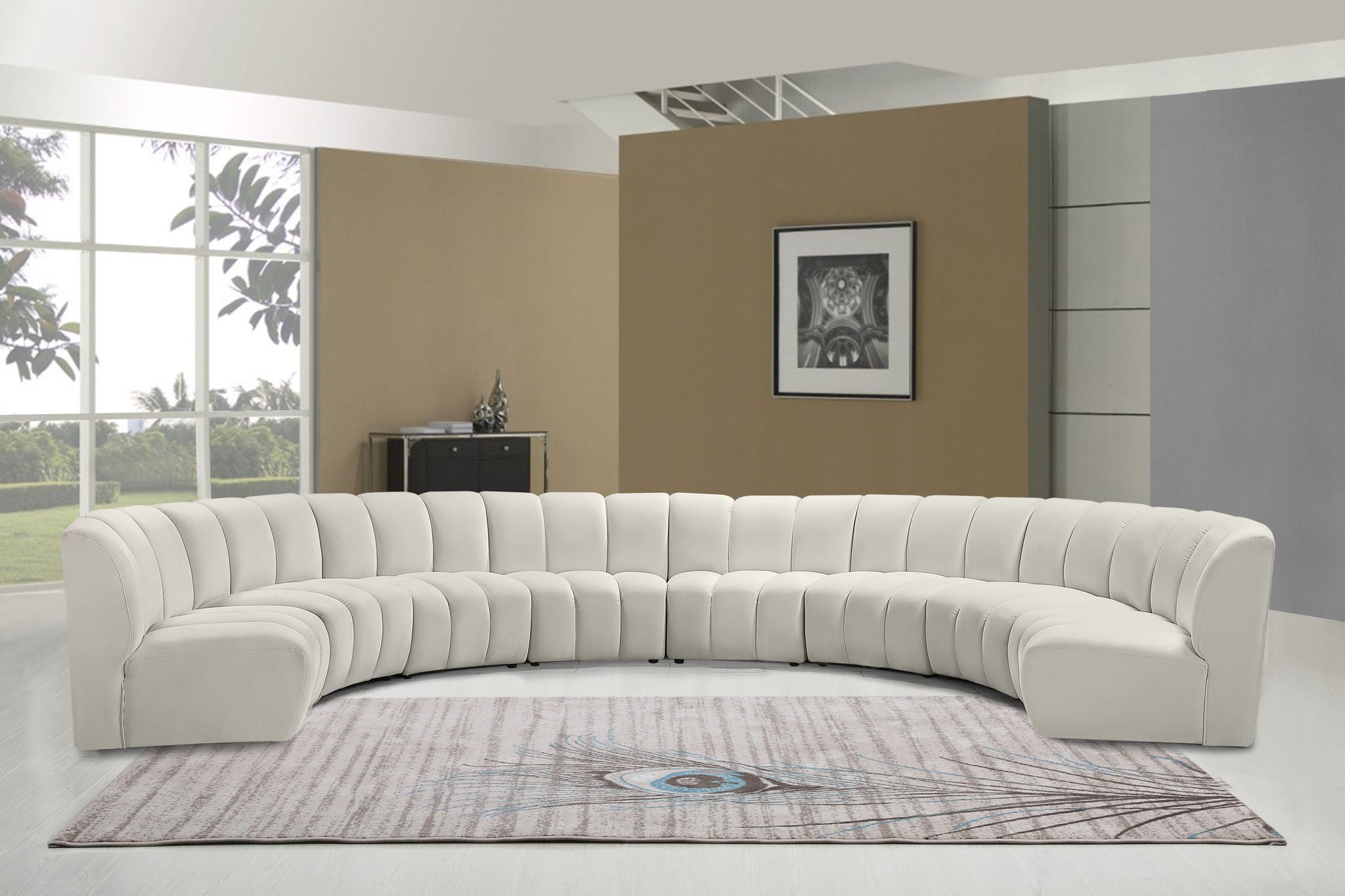 Infinity - 8 Piece Velvet Modular Sectional - Urban Living Furniture (Los Angeles, CA)