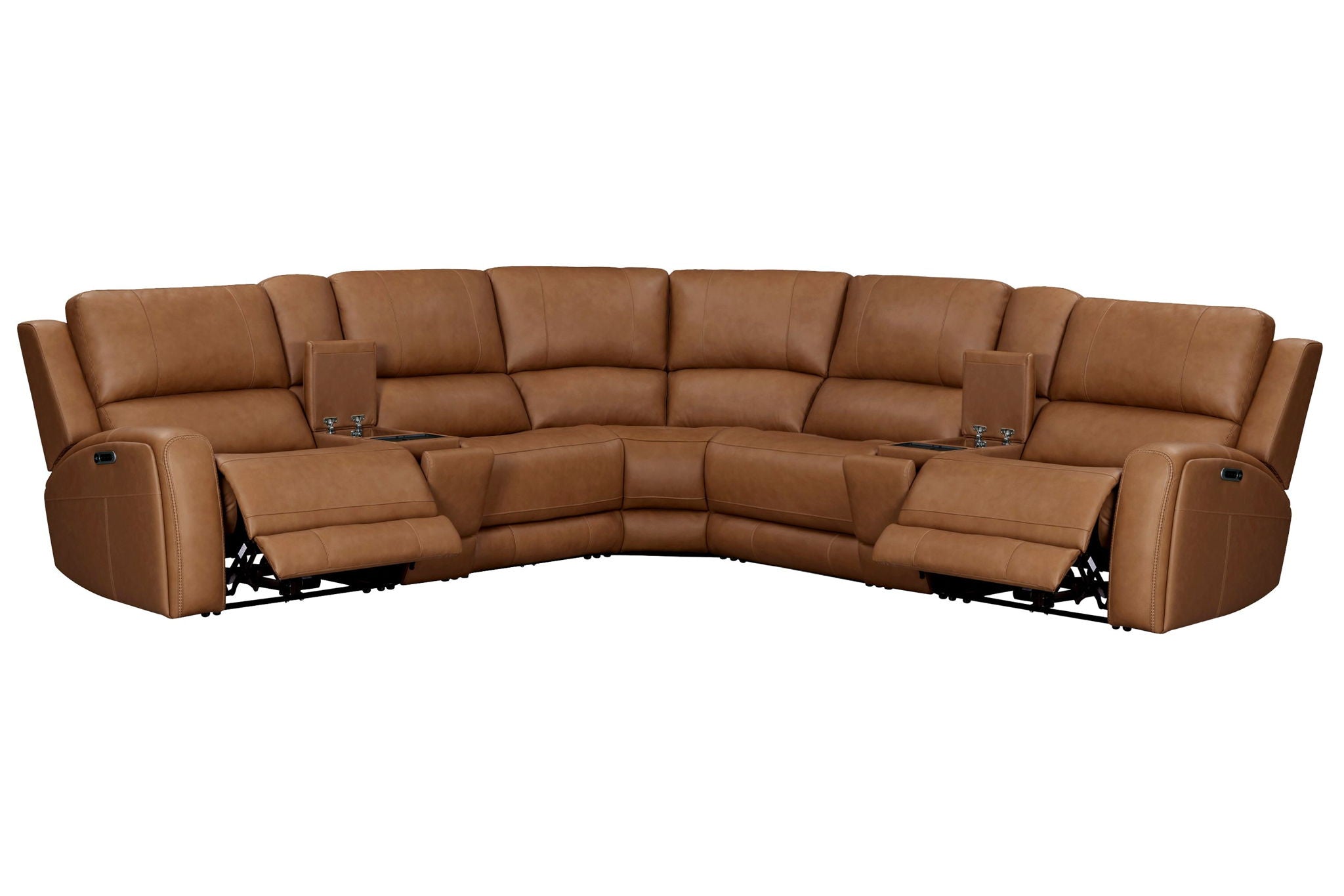 Belmont - Zero Gravity Power Reclining Sectional With Power Adjustable Headrests - Urban Living Furniture (Los Angeles, CA)