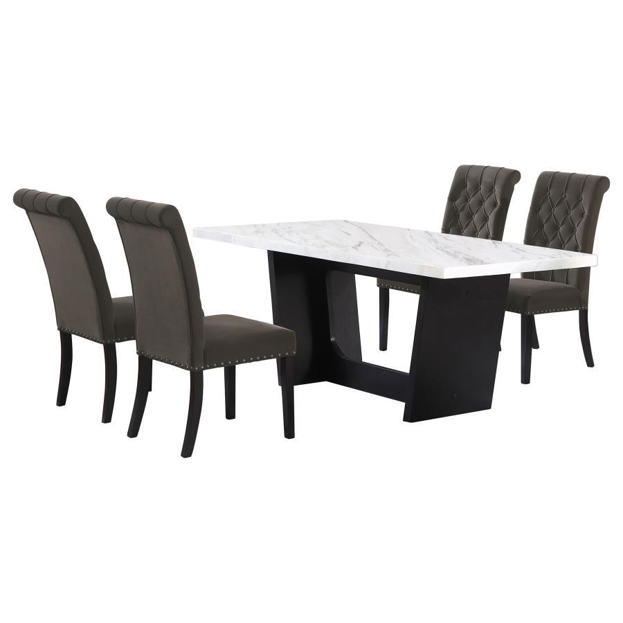Sherry - Rectangular Marble Top Dining Table Set - Urban Living Furniture (Los Angeles, CA)