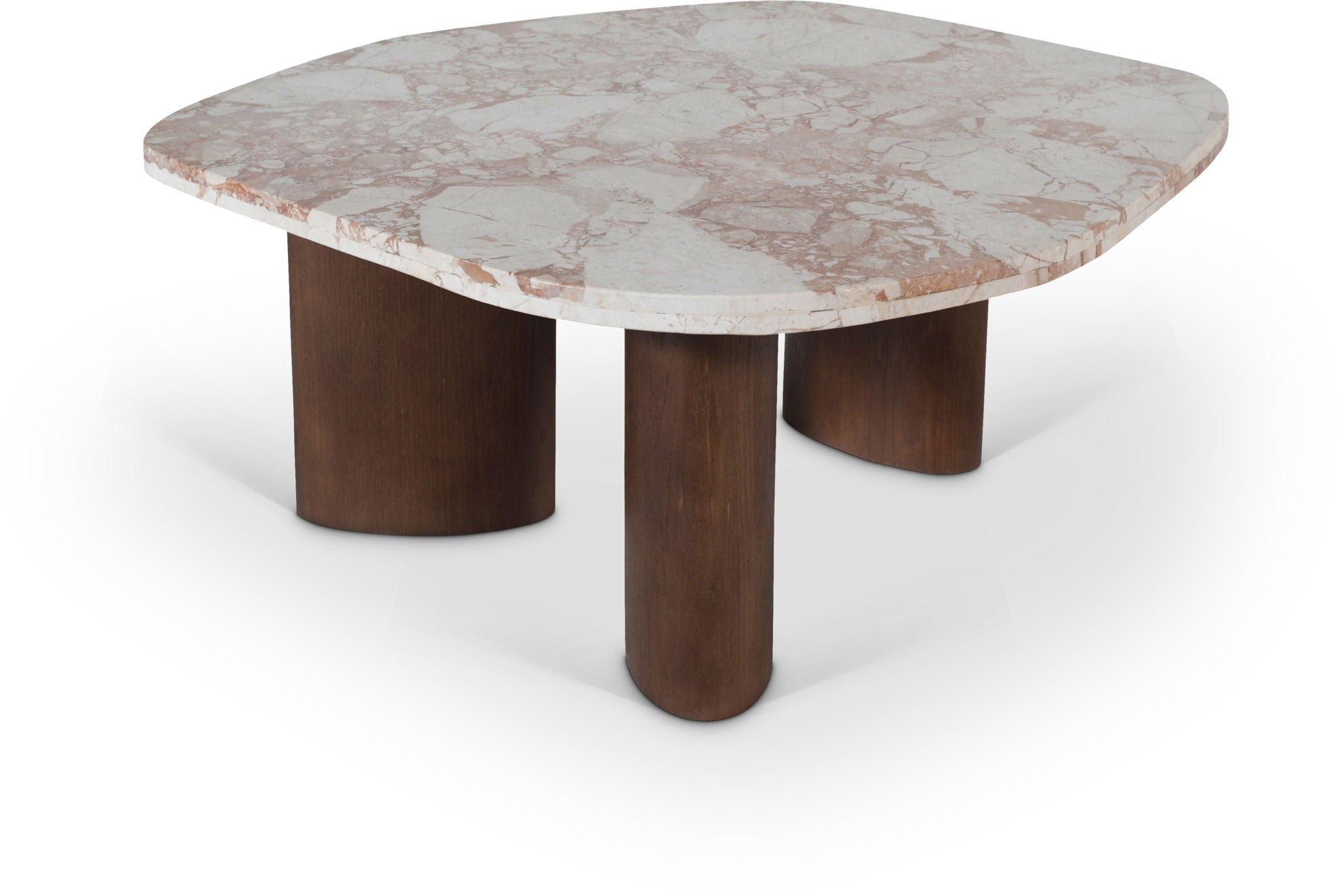 Puglia - Marble Top And Oak Wood Base Table - Urban Living Furniture (Los Angeles, CA)