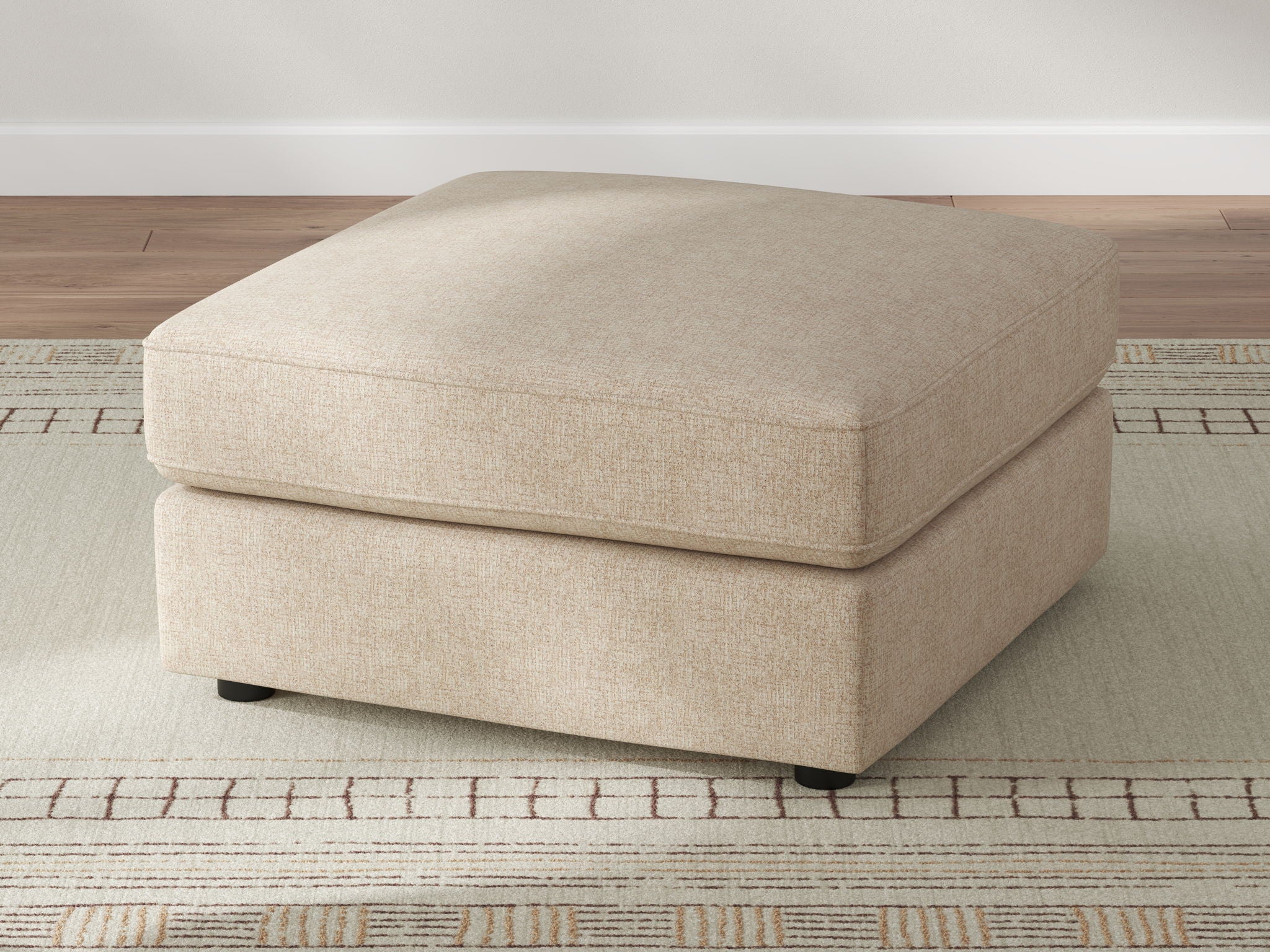 Seyler - Oversized Accent Ottoman - Sand - Urban Living Furniture (Los Angeles, CA)