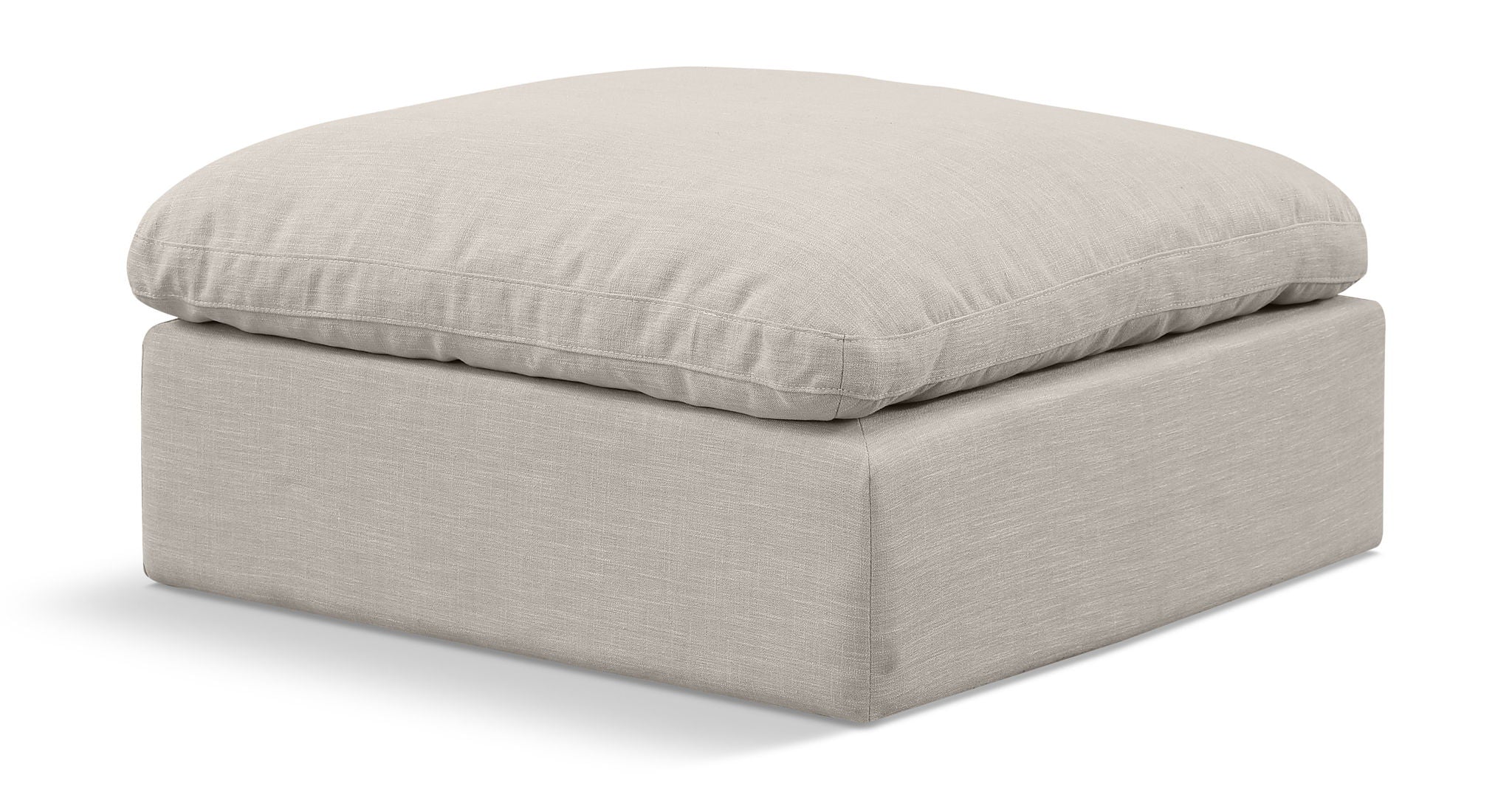 Indulge - Linen Ottoman - Urban Living Furniture (Los Angeles, CA)