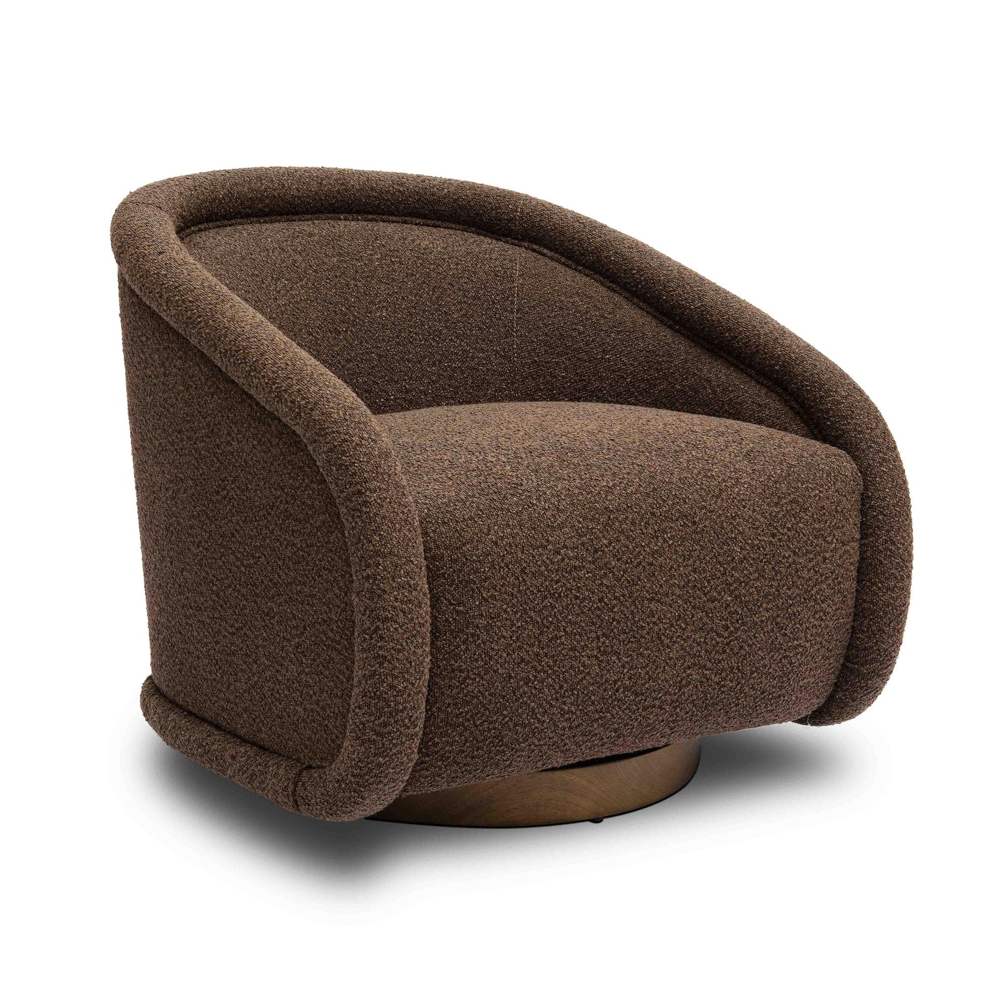 Rory - Boucle Swivel Chair - Urban Living Furniture (Los Angeles, CA)