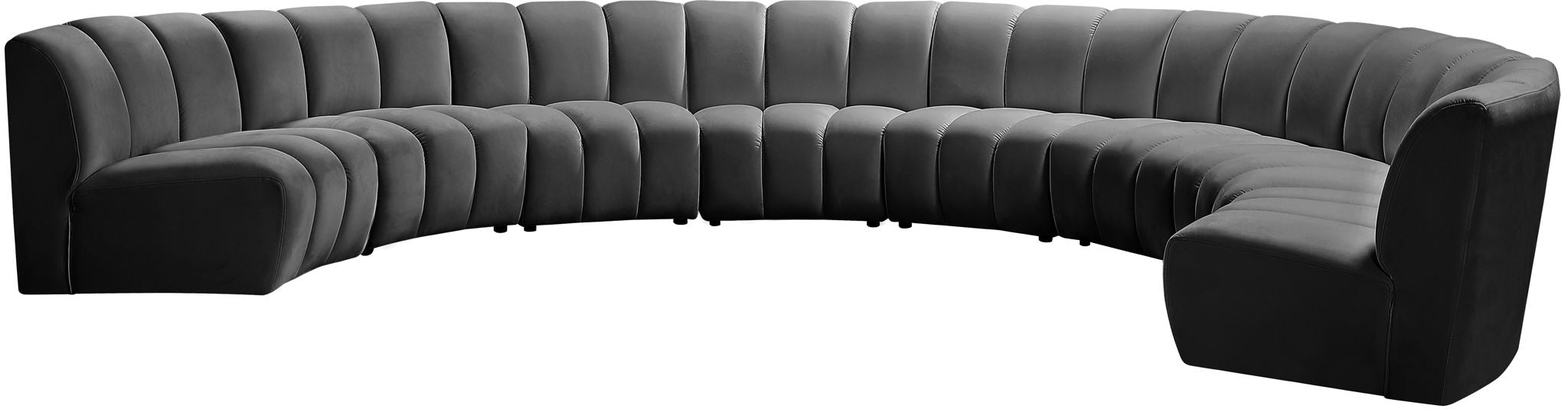 Infinity - 8 Piece Velvet Modular Sectional - Urban Living Furniture (Los Angeles, CA)
