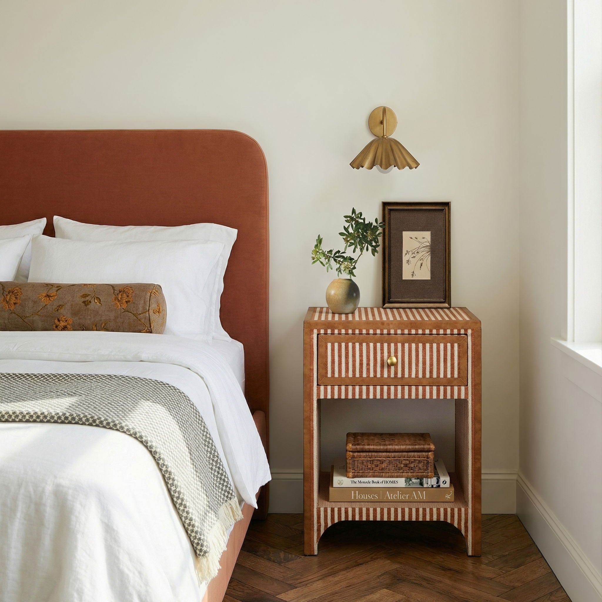 Kora - Cotton Jute Nightstand - Urban Living Furniture (Los Angeles, CA)