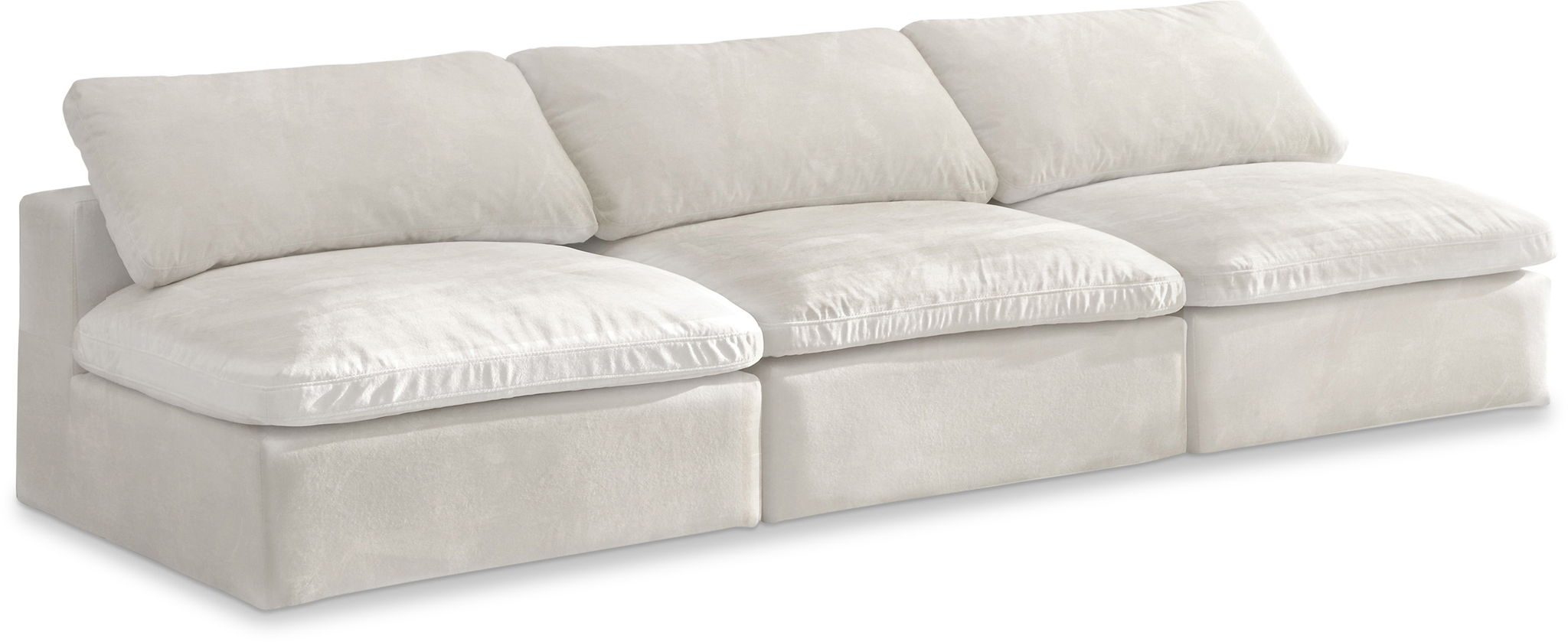 Cozy - Modular Armless 3 Seat Sofa - Urban Living Furniture (Los Angeles, CA)