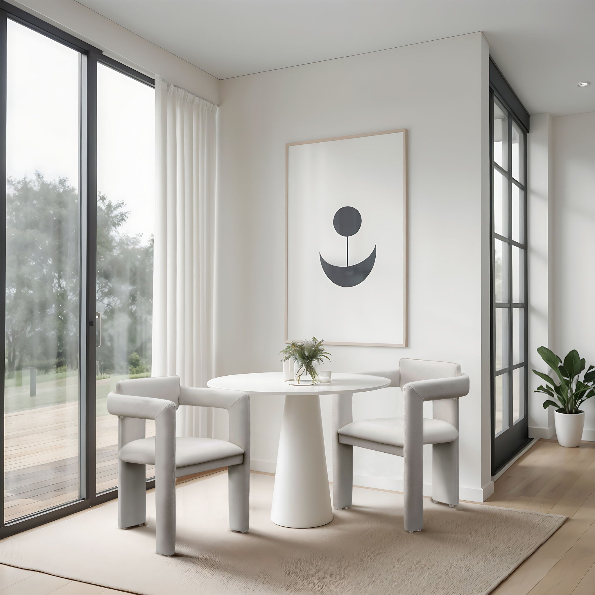 Brenda - Faux Leather Dining Chair (Set of 2) - Urban Living Furniture (Los Angeles, CA)