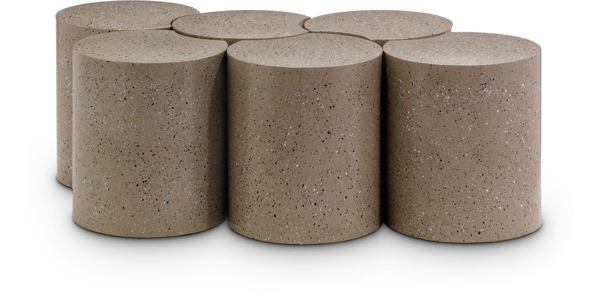 Dimple - 6 Piece Modular Coffee Table - Terazzo Finish - Urban Living Furniture (Los Angeles, CA)