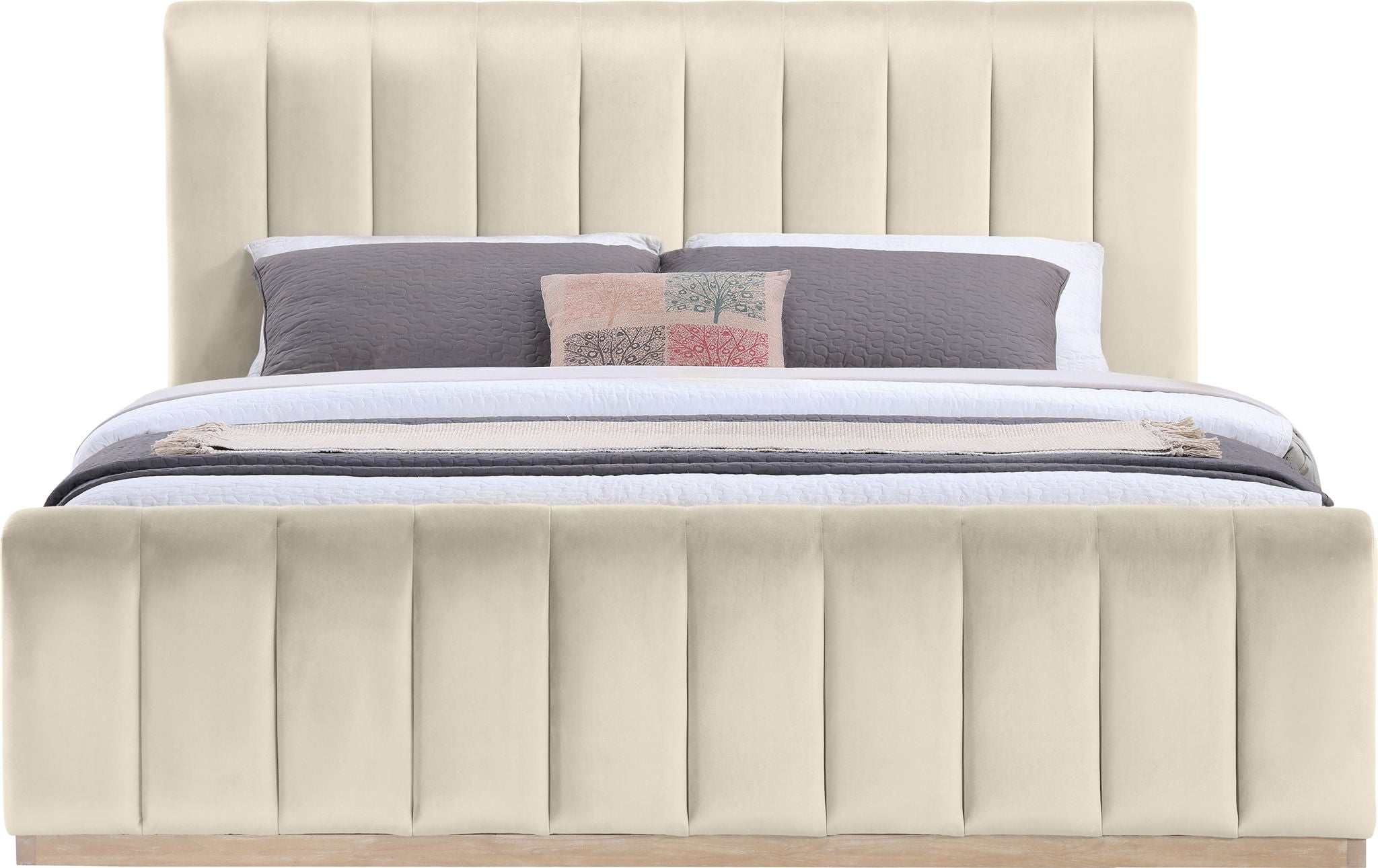 Amara - Velvet Bed - Urban Living Furniture (Los Angeles, CA)