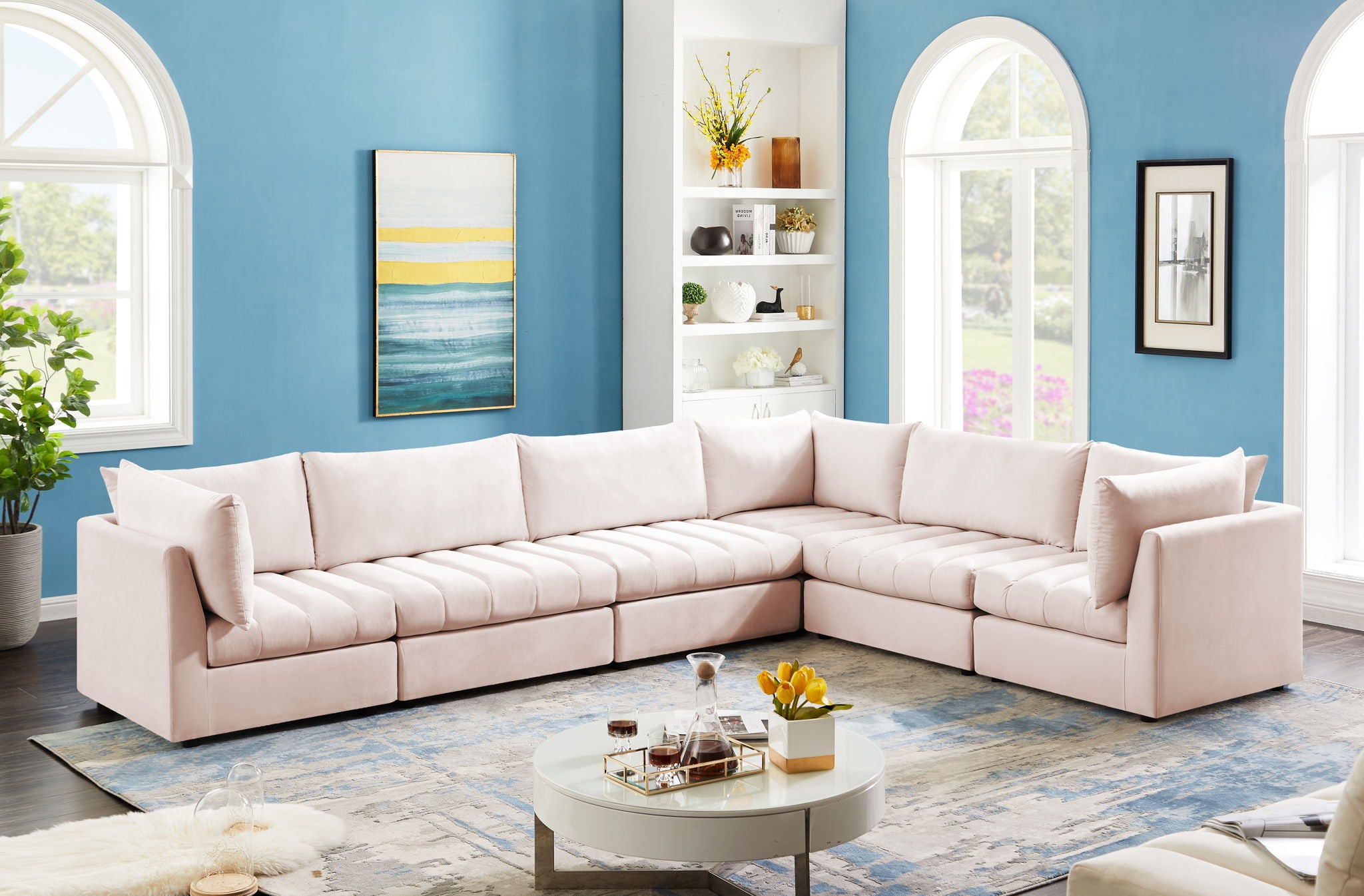 Jacob - 6 Pc. Modular Sectional - Urban Living Furniture (Los Angeles, CA)