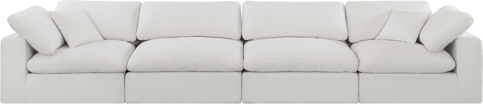 Comfy - Linen Modular Sofa 4 Seats - Urban Living Furniture (Los Angeles, CA)