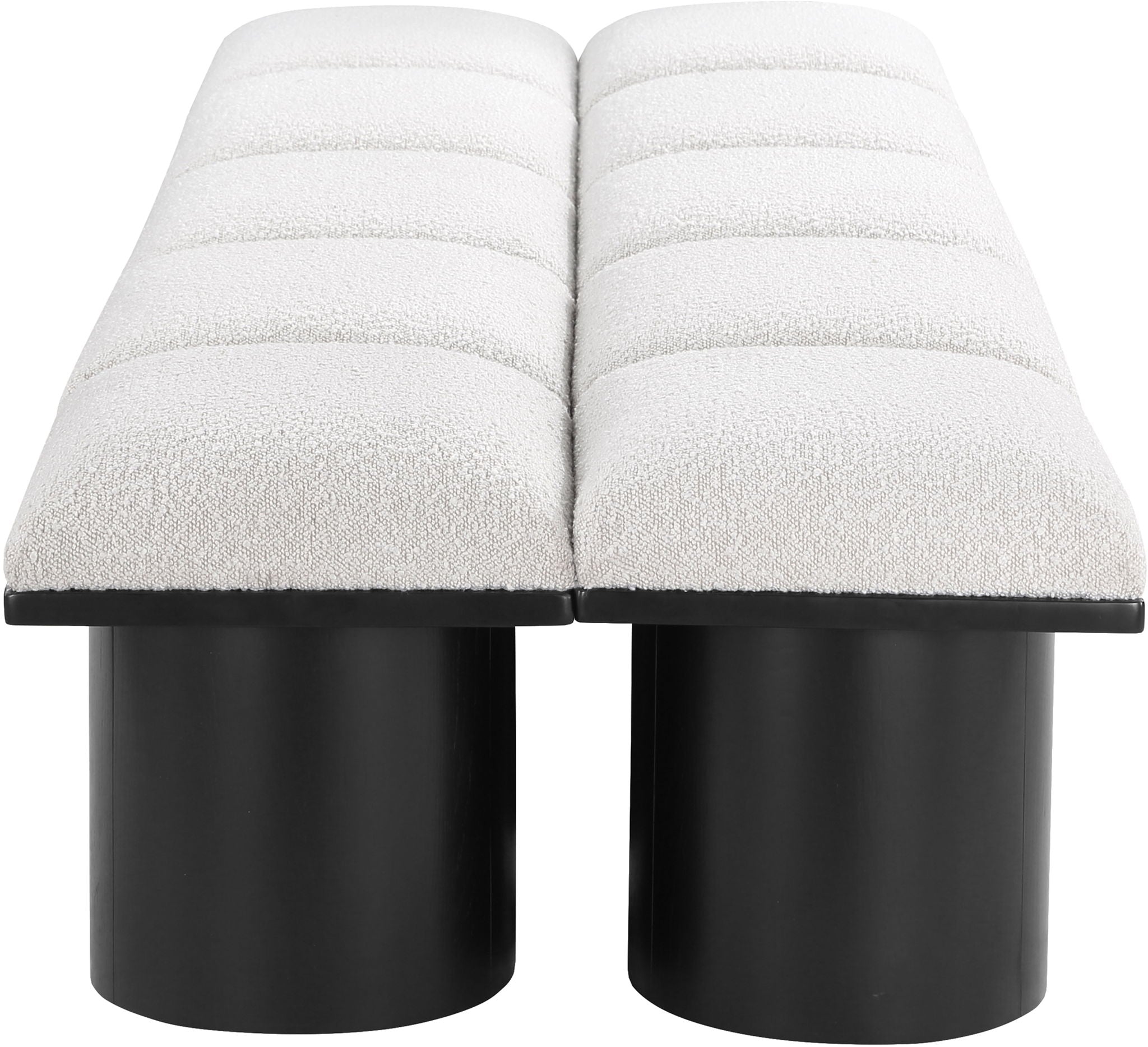 Pavilion - 10 Piece Modular Bench With Black Base