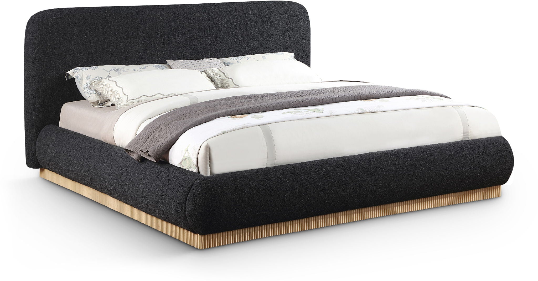 Rigby - Bed With Natural Base - Urban Living Furniture (Los Angeles, CA)
