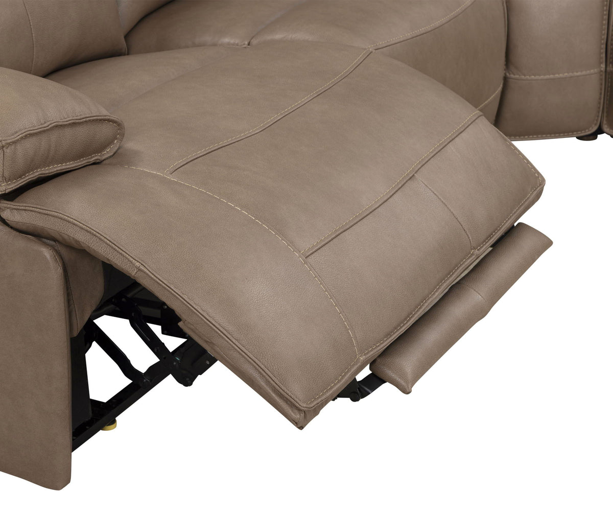 Gladiator - Power Left Arm Facing Zero G Recliner - Genova Mocha