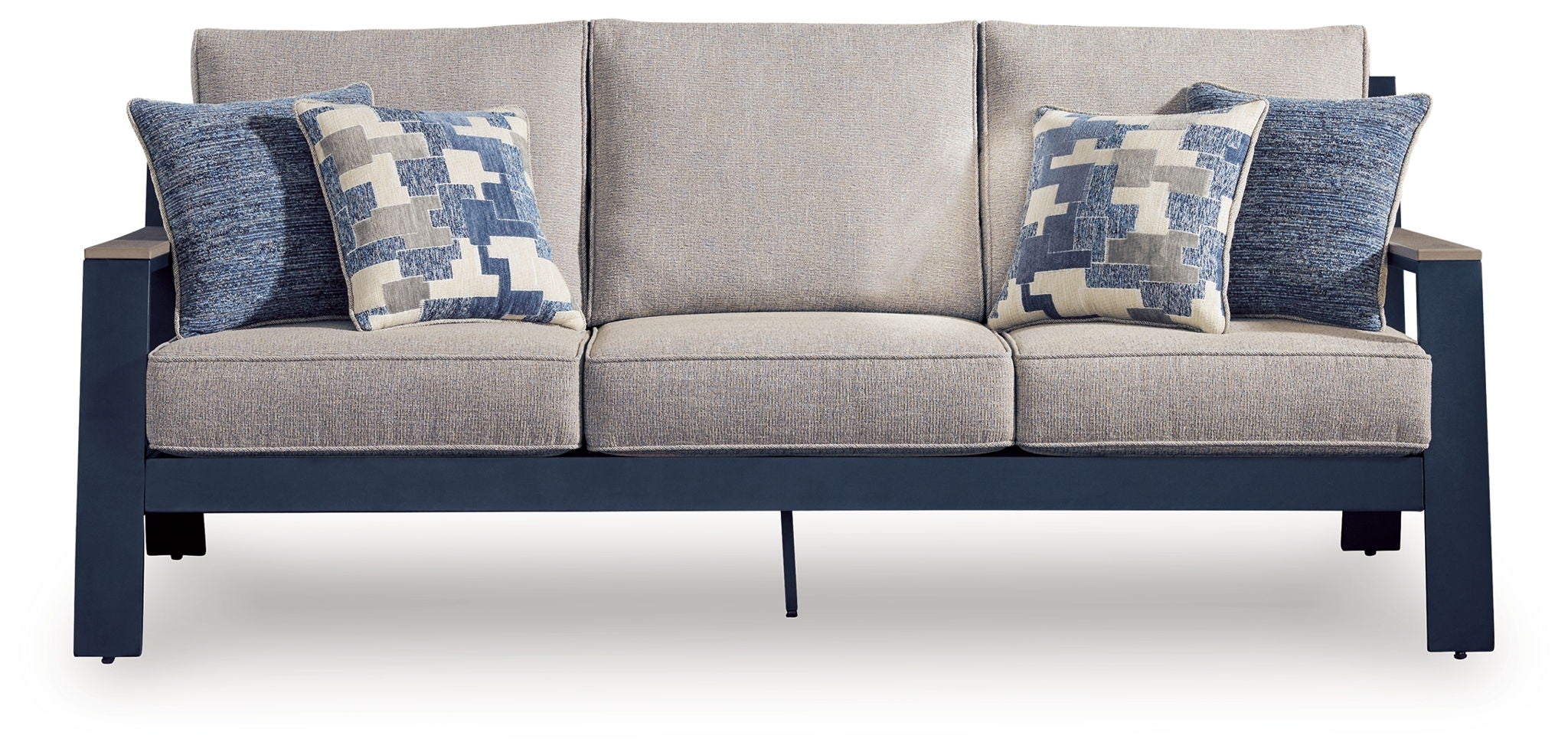 East Beach - Sofa With Cushion - Blue - Urban Living Furniture (Los Angeles, CA)