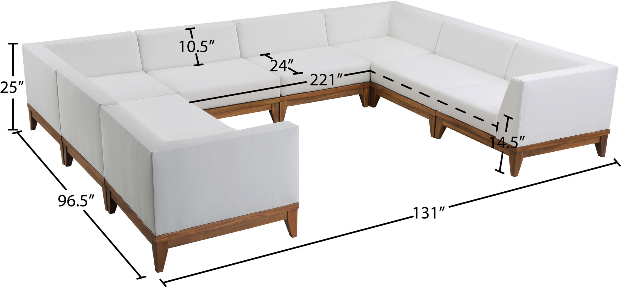 Rio - Modular Sectional - Urban Living Furniture (Los Angeles, CA)