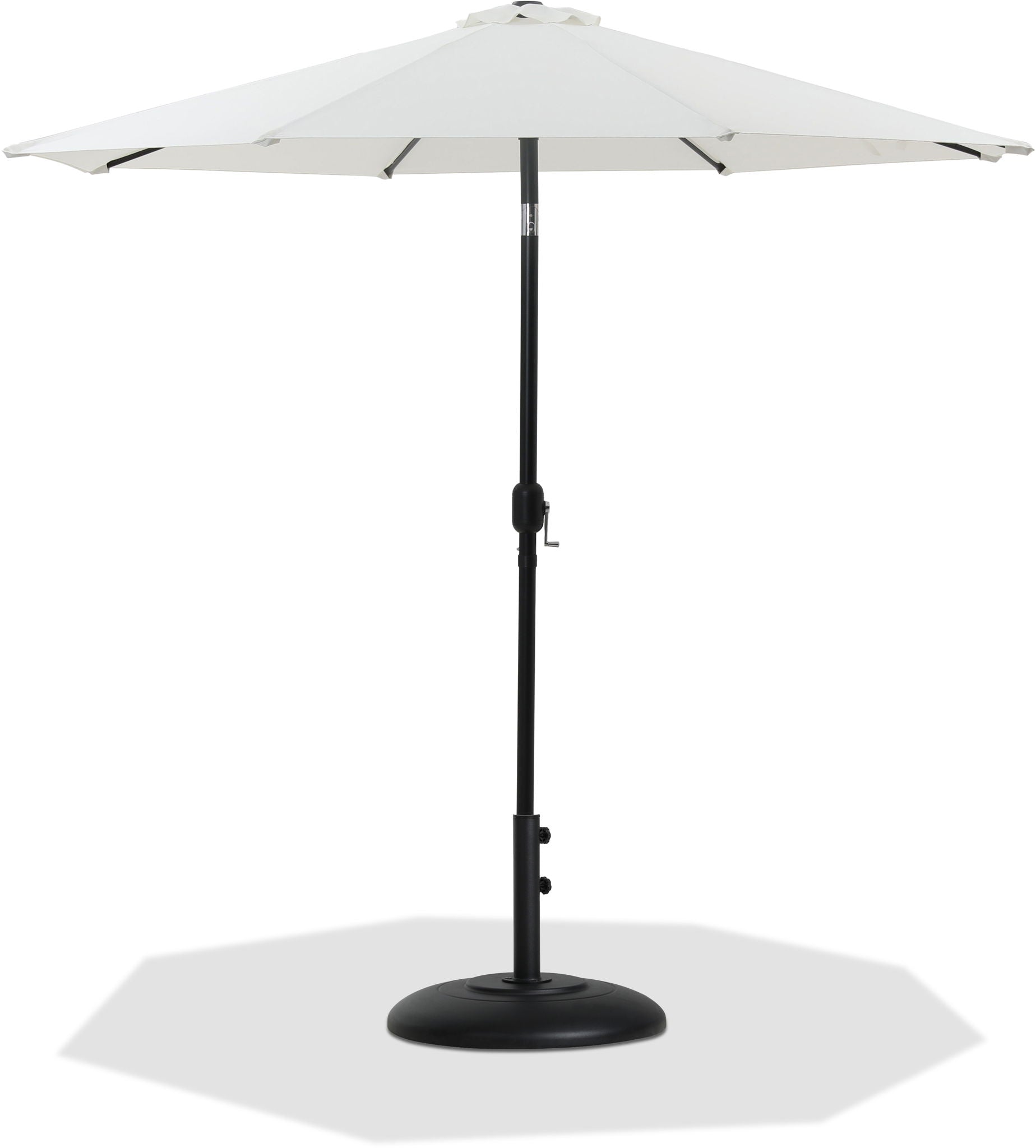 Fiji - Aluminum Patio Umbrella With Round Black Base - Urban Living Furniture (Los Angeles, CA)