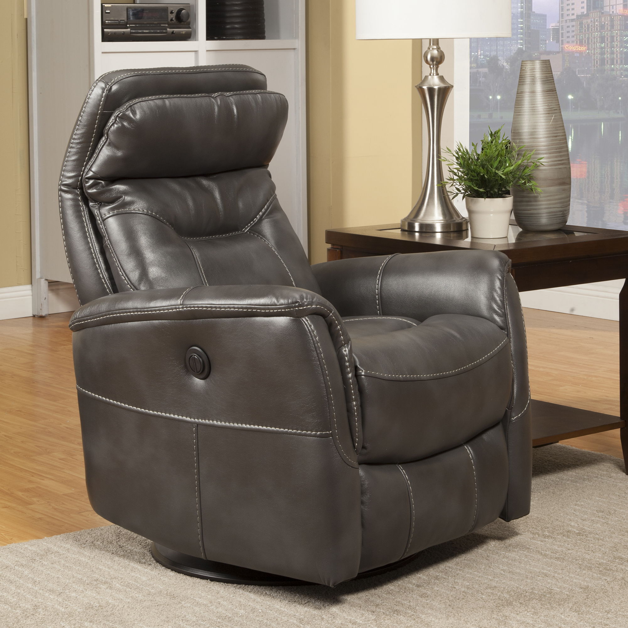Gemini - Power Swivel Glider Recliner (Set of 2) - Urban Living Furniture (Los Angeles, CA)