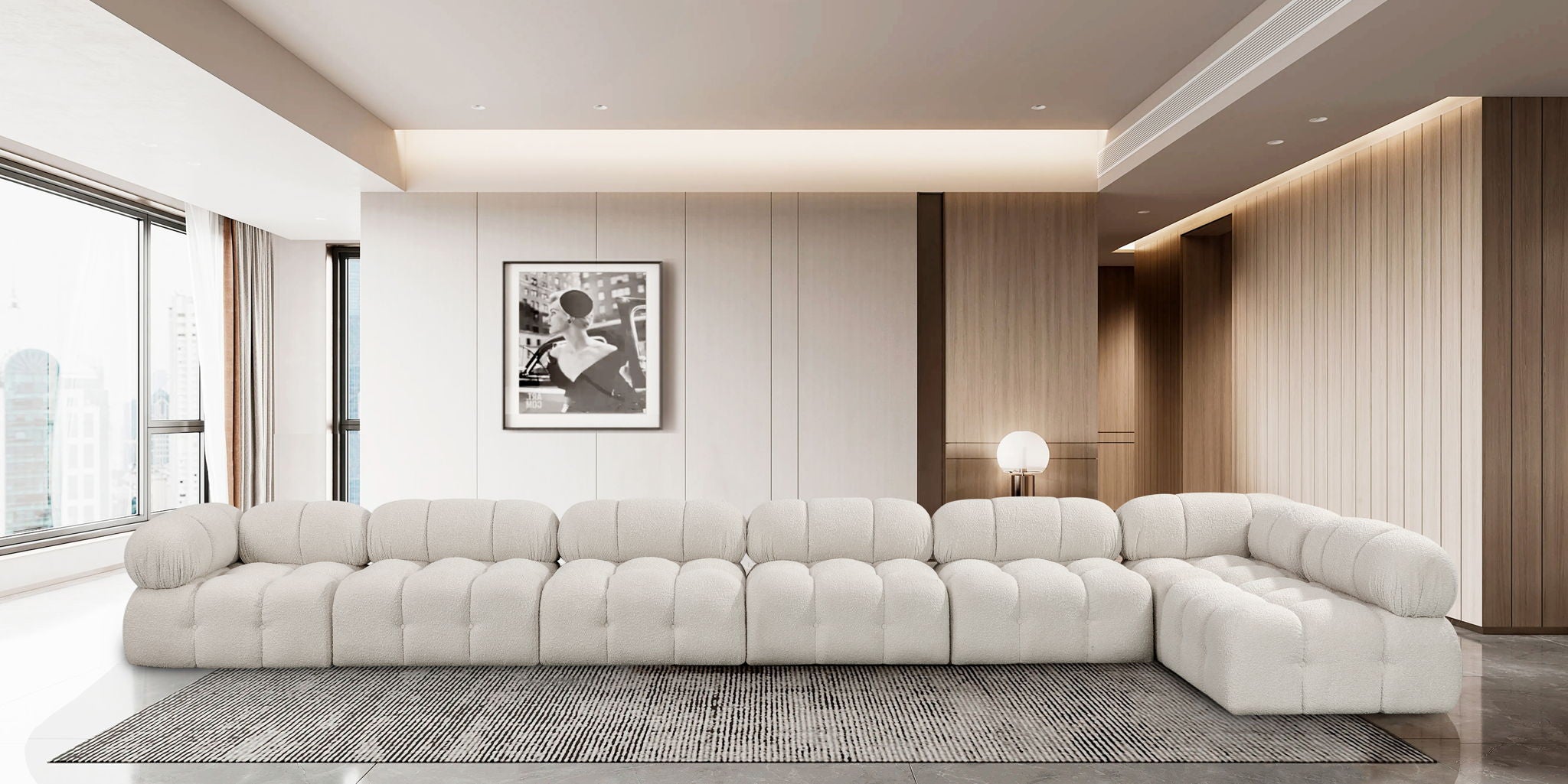 Ames - 7 Piece Modular L-Shaped Sectional - Urban Living Furniture (Los Angeles, CA)