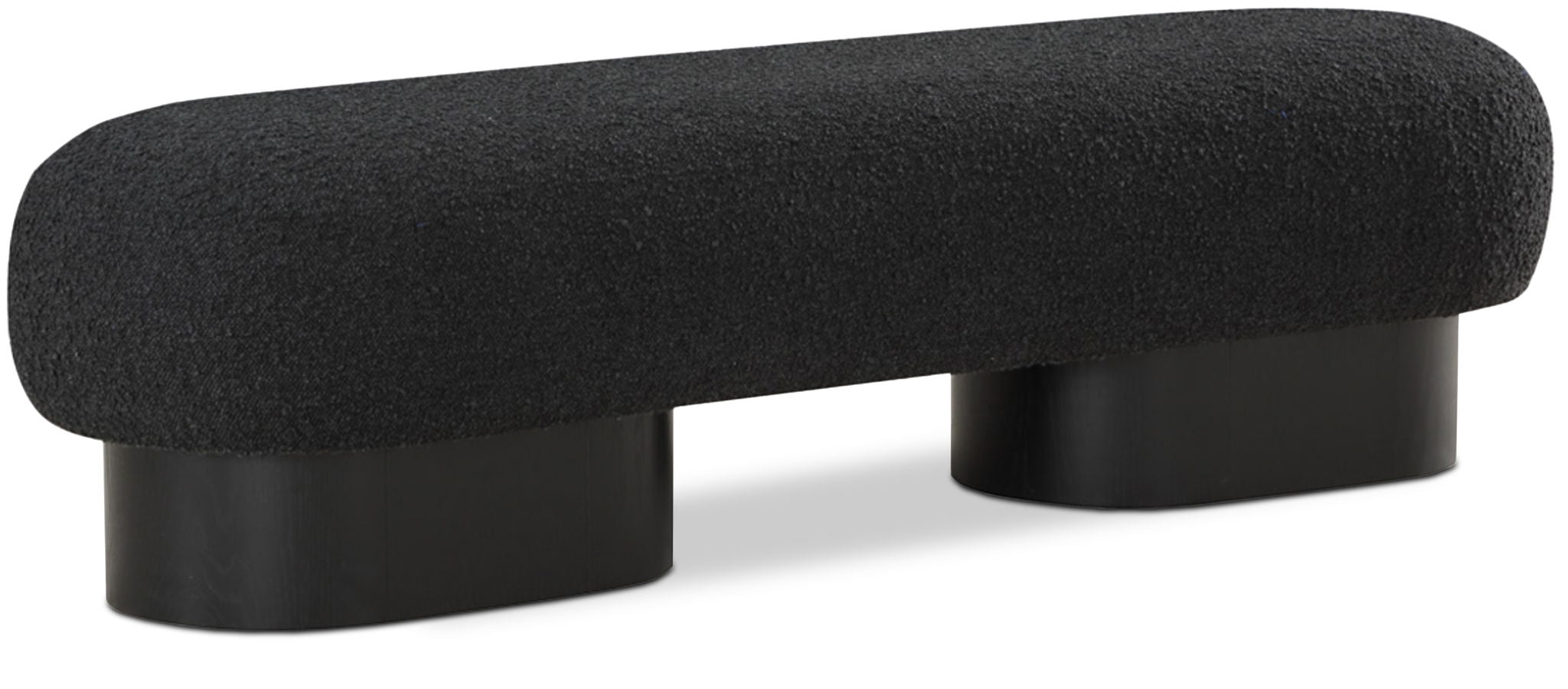 Robertson - Bench With Black Base - Urban Living Furniture (Los Angeles, CA)