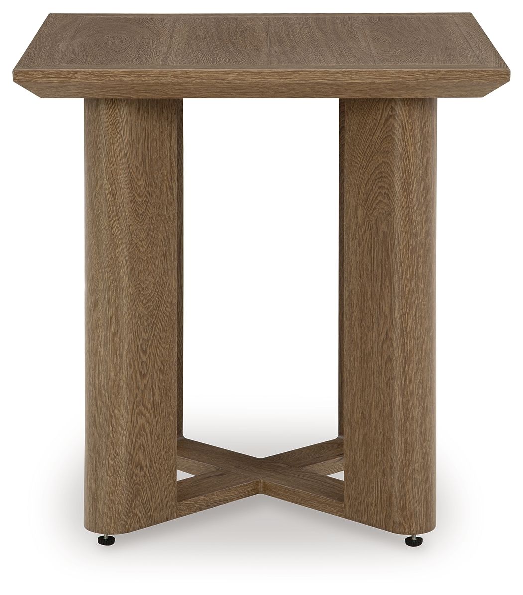 Serene Bay - Dark Brown - Square End Table - Urban Living Furniture (Los Angeles, CA)