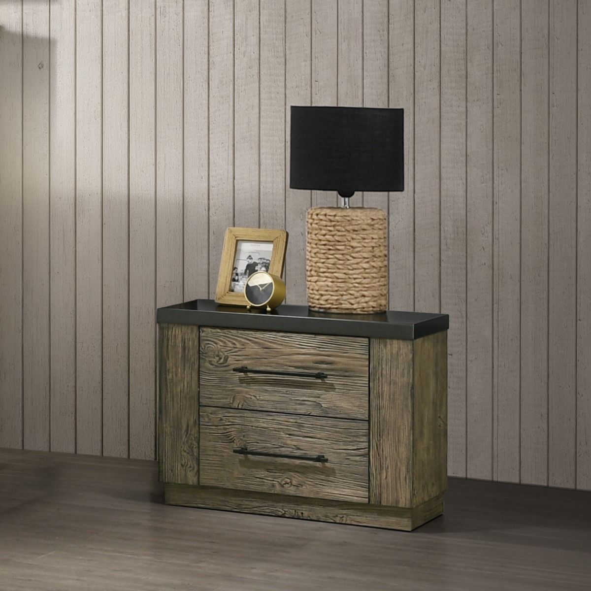 Lance - Nightstand - Tree Bark - Urban Living Furniture (Los Angeles, CA)