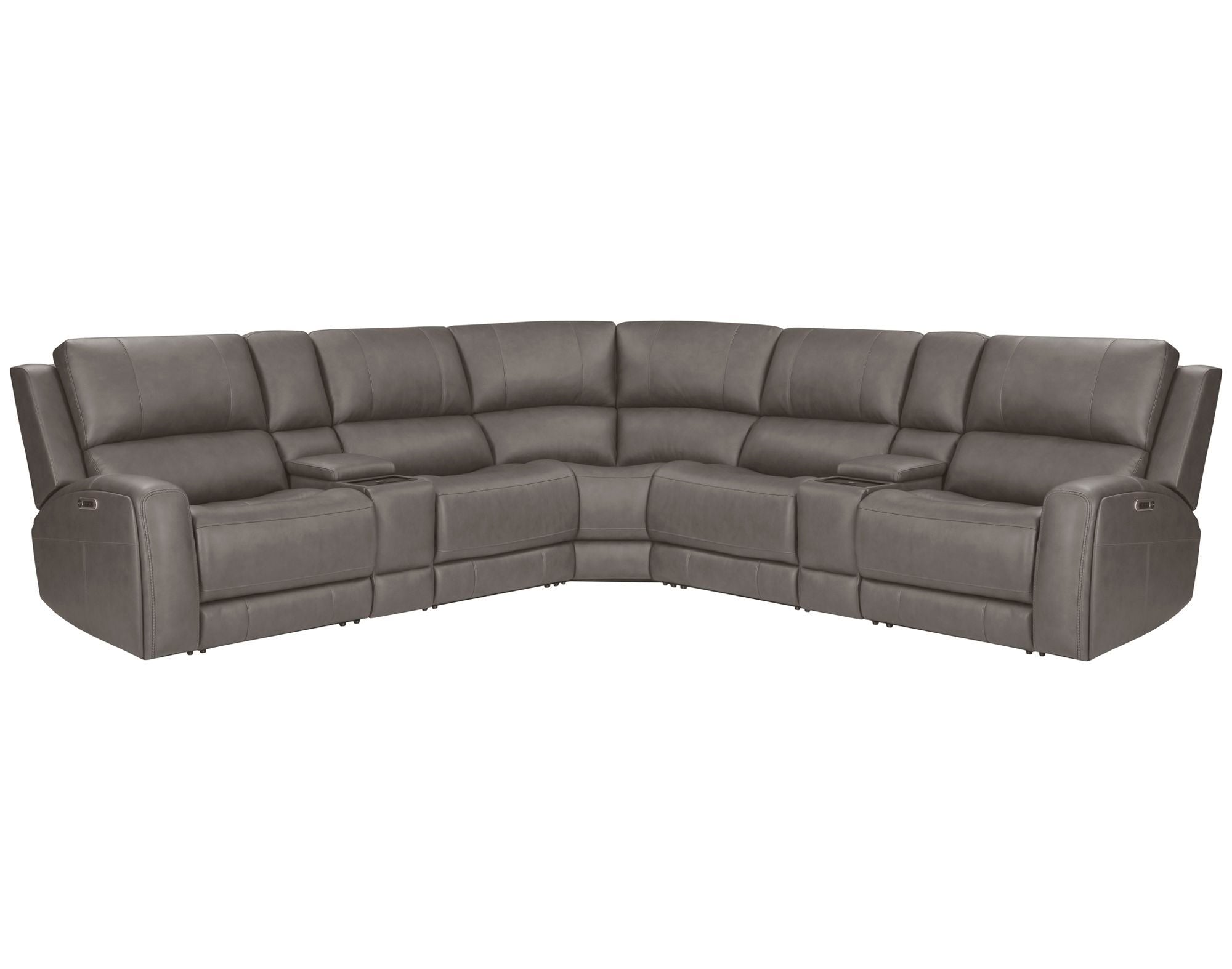 Belmont - Zero Gravity Power Reclining Sectional With Power Adjustable Headrests - Urban Living Furniture (Los Angeles, CA)