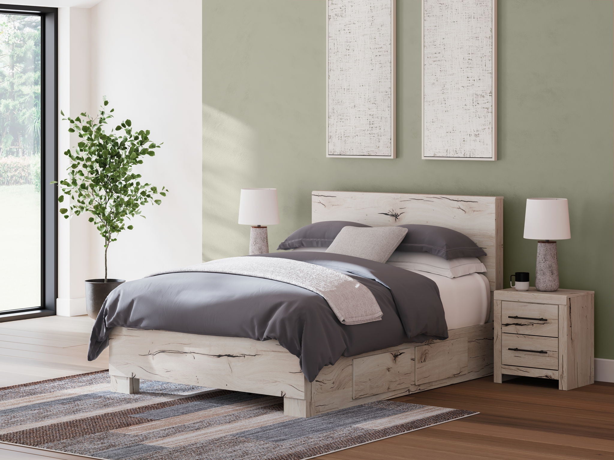 Lawroy - Panel Bed With Storage - Urban Living Furniture (Los Angeles, CA)