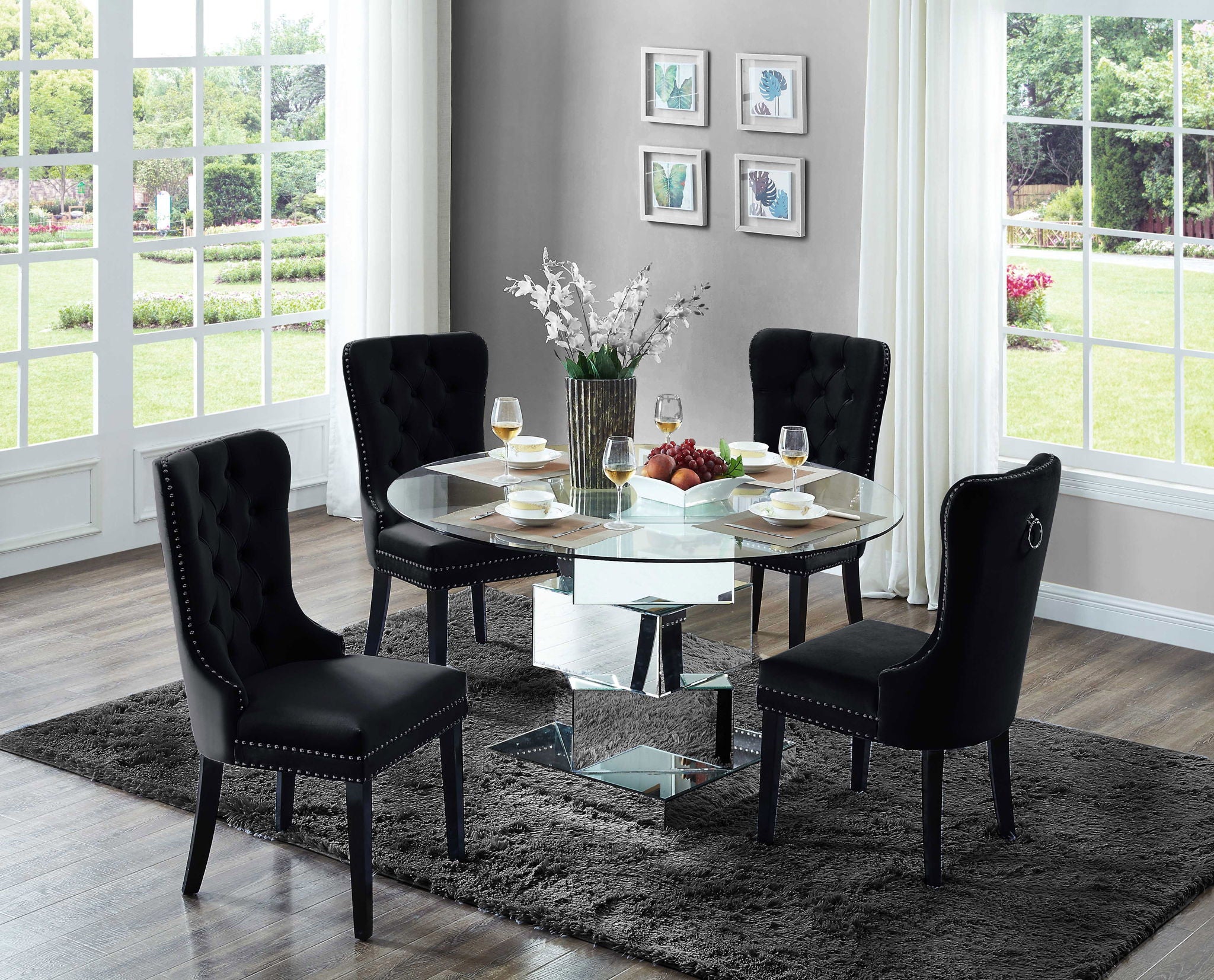 Haven - Dining Table - Pearl Silver - Urban Living Furniture (Los Angeles, CA)