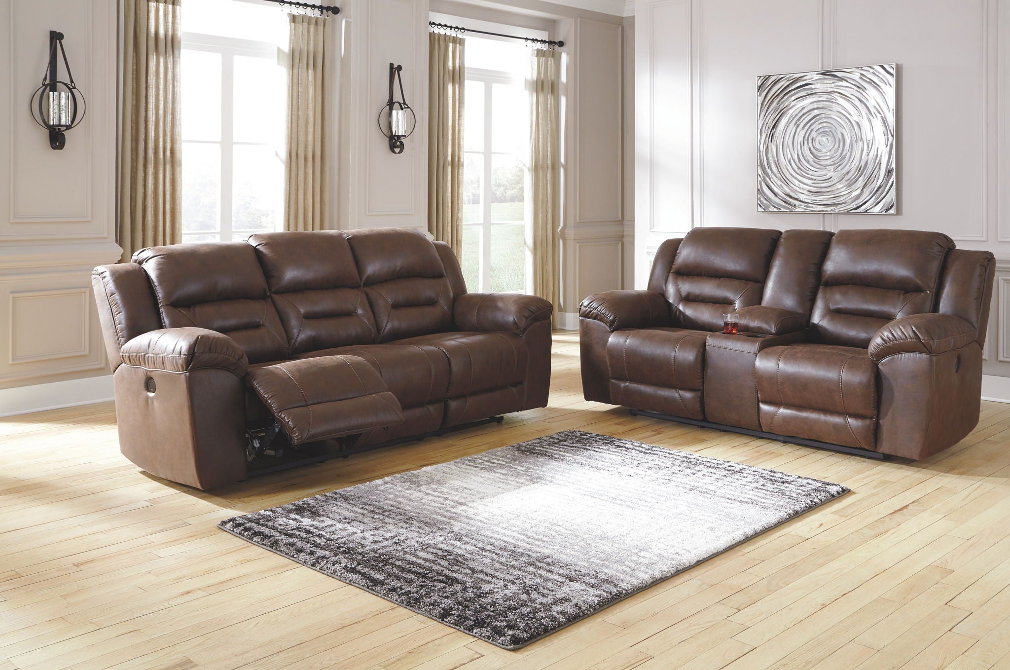 Stoneland - Reclining Living Room Set - Urban Living Furniture (Los Angeles, CA)