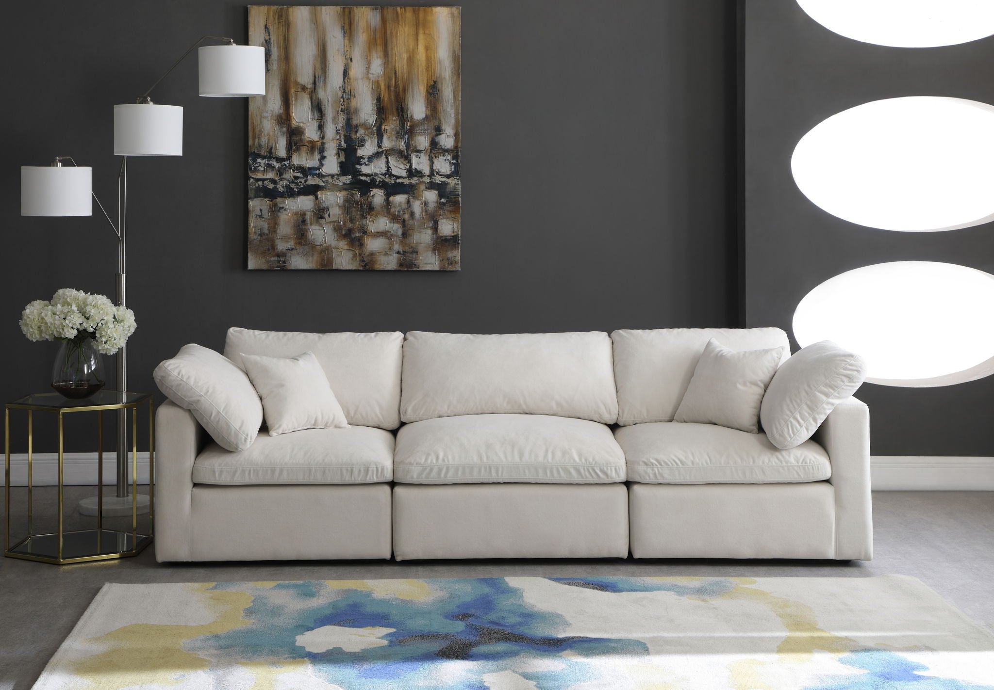 Plush - Modular 3 Seat Sofa - Urban Living Furniture (Los Angeles, CA)