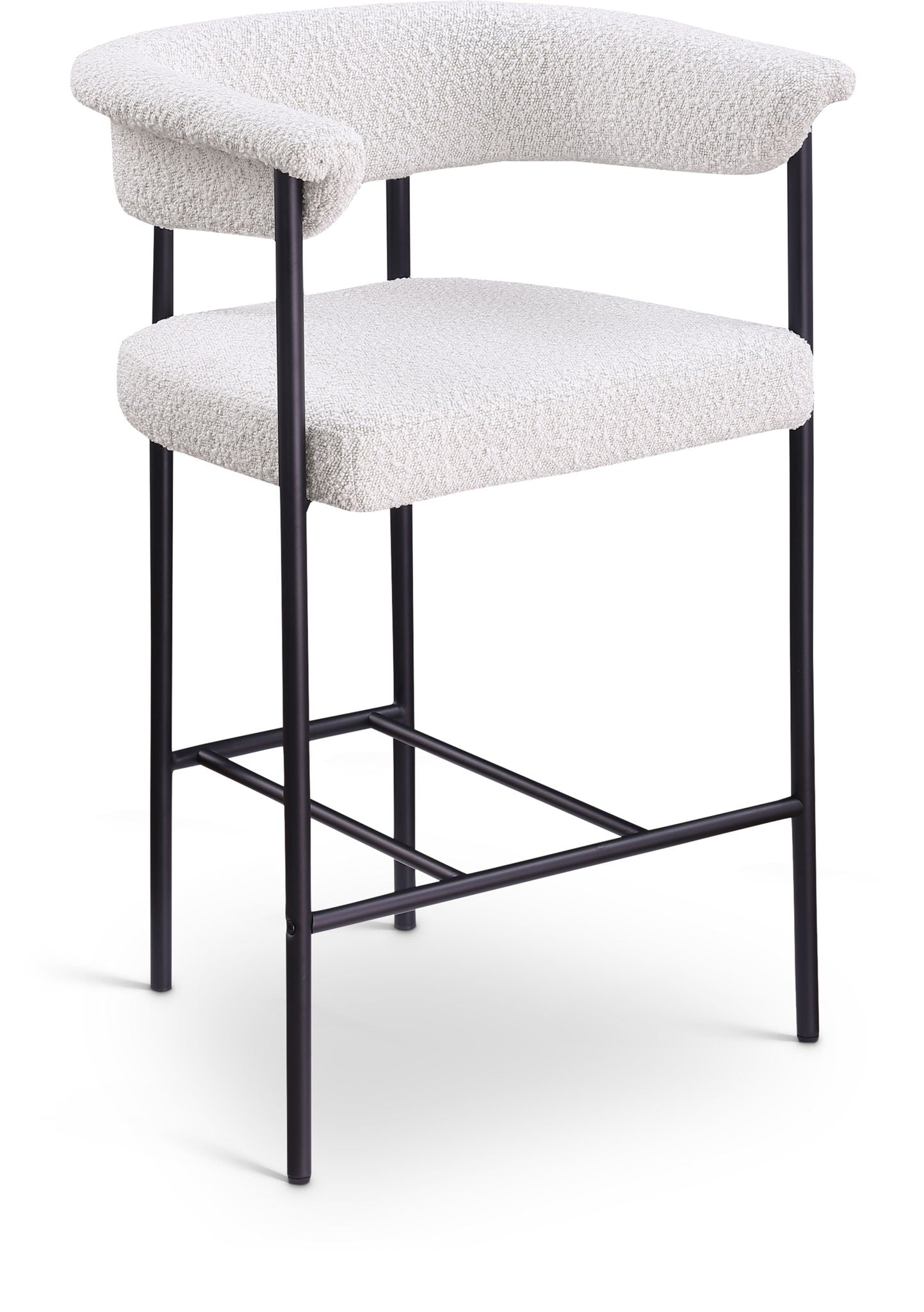 Malin - Boucle Counter Stool (Set of 2) - Urban Living Furniture (Los Angeles, CA)