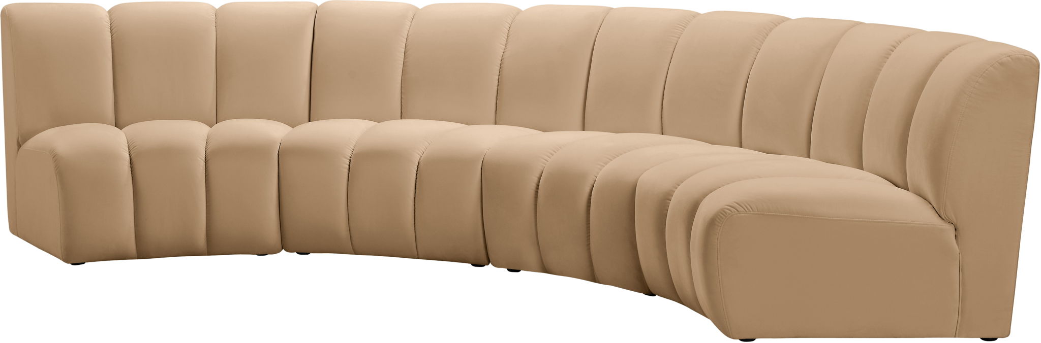 Infinity - 4 Piece Modular Sectional - Camel - Urban Living Furniture (Los Angeles, CA)