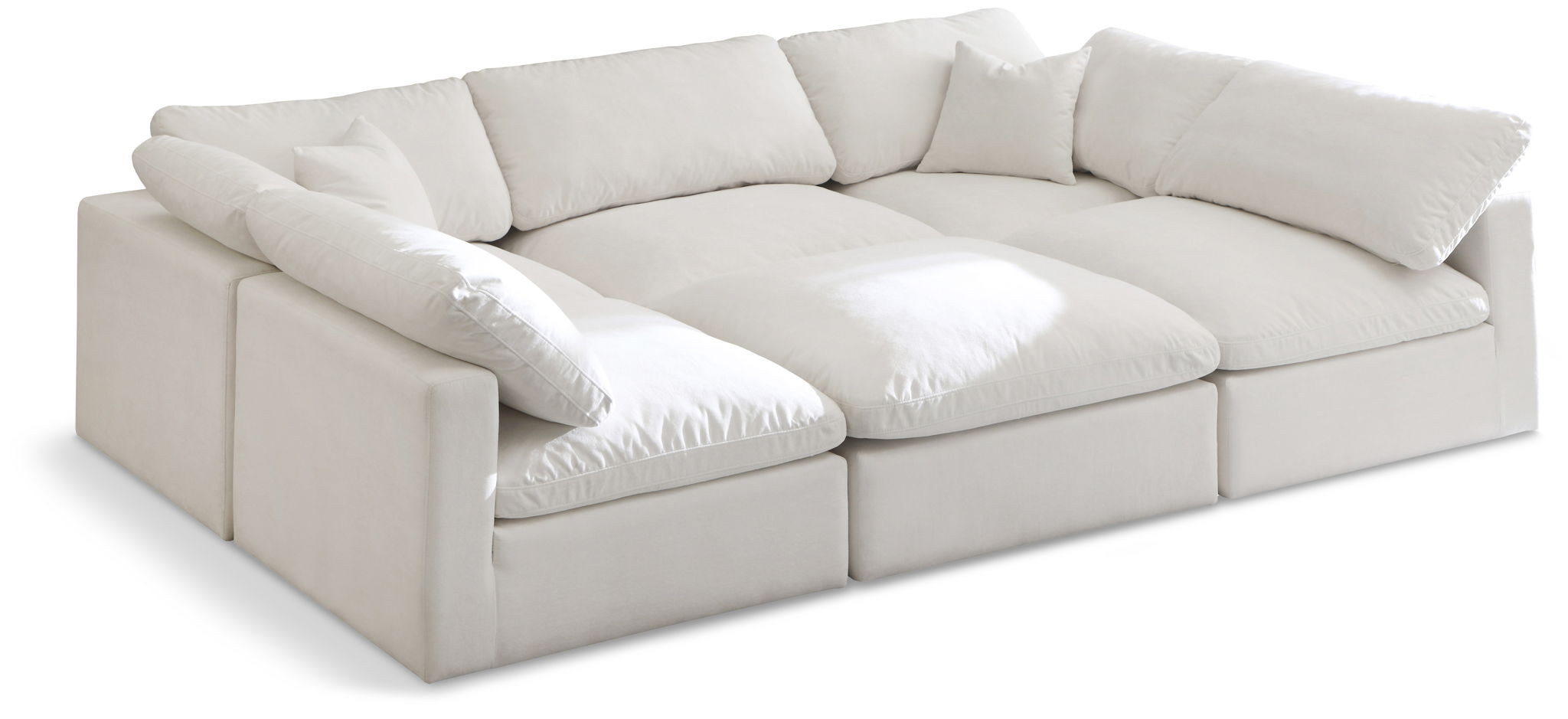 Plush - 6 Piece Modular Sectional - Urban Living Furniture (Los Angeles, CA)
