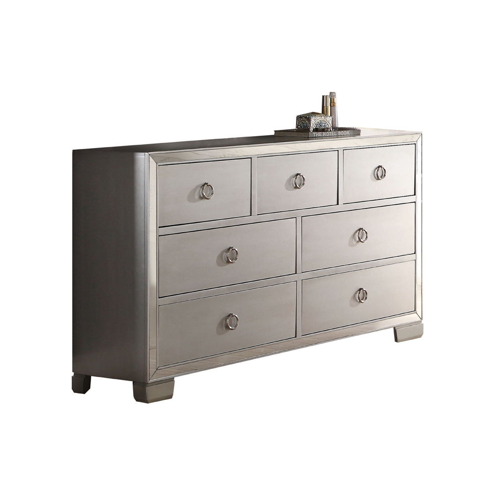 Voeville II - Dresser - Platinum - Urban Living Furniture (Los Angeles, CA)