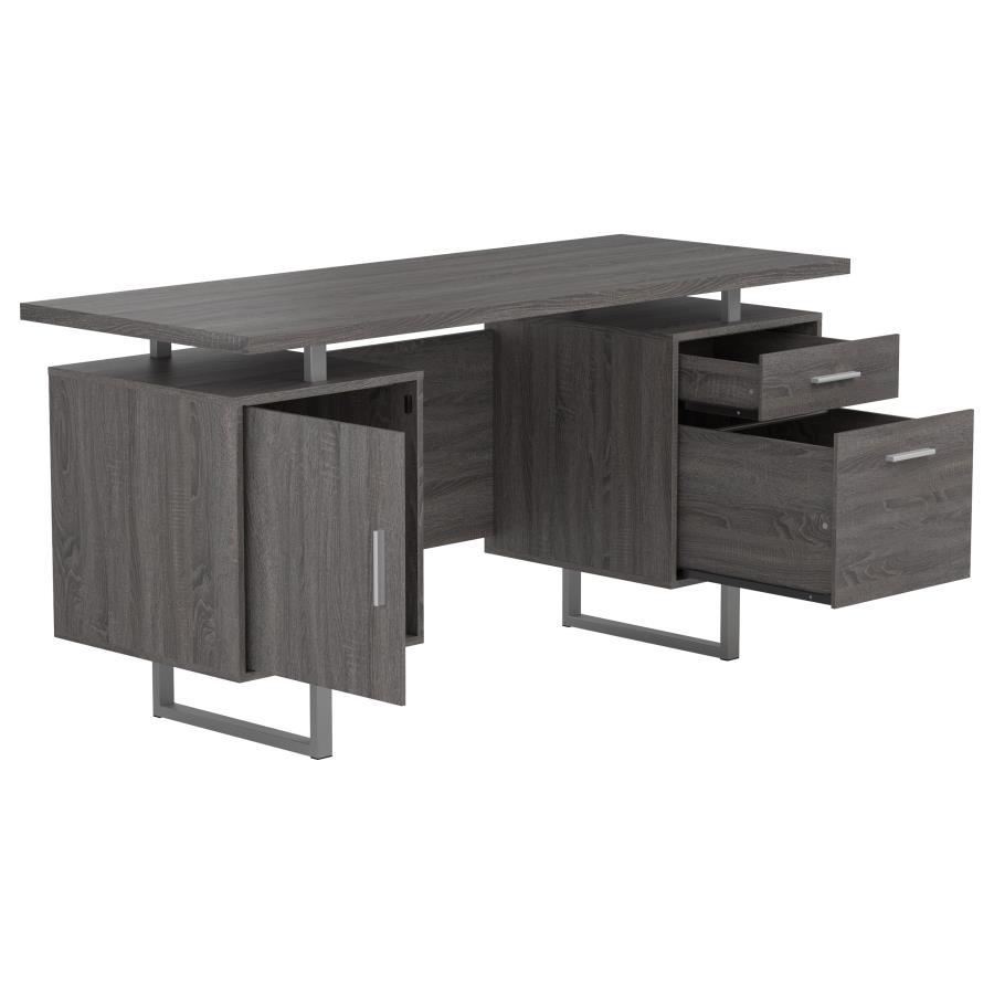 Lawtey - 2-Drawer Computer Desk - Urban Living Furniture (Los Angeles, CA)