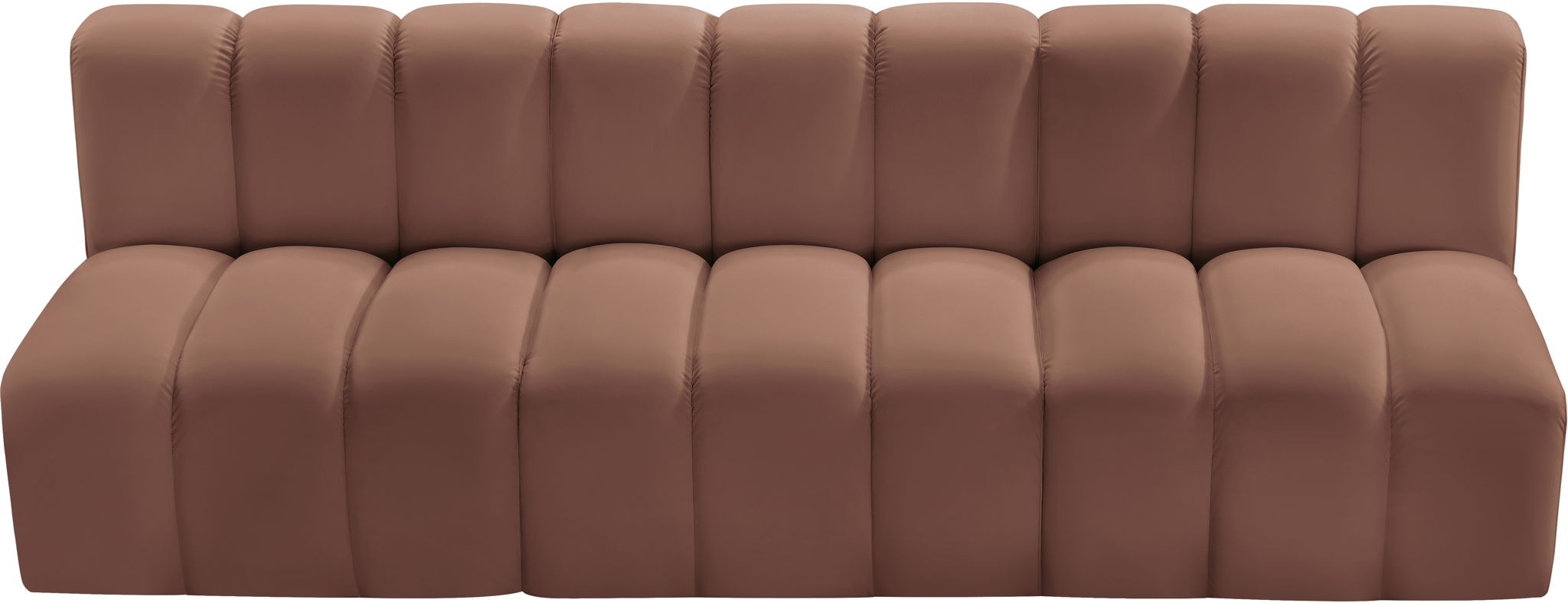 Arc - Faux Leather 3 Seats Modular Sofa - Urban Living Furniture (Los Angeles, CA)