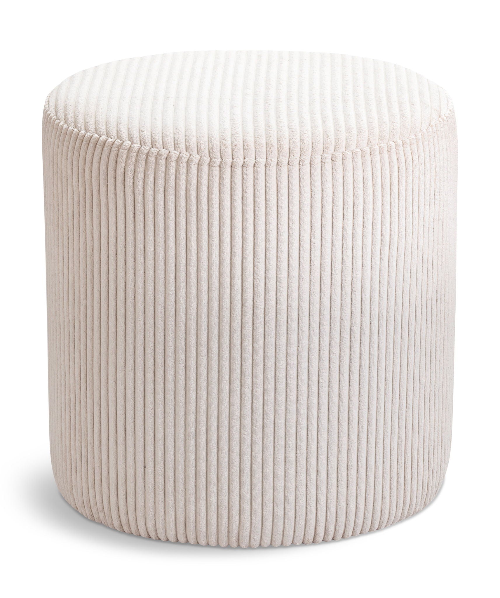 Roy - Round Microsuede Ottoman / Stool - Urban Living Furniture (Los Angeles, CA)