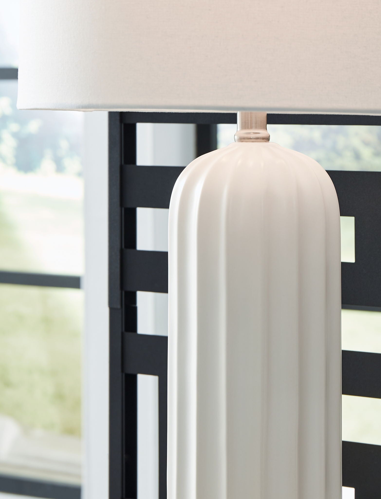 Clarkland - White - Ceramic Table Lamp (Set of 2) - Urban Living Furniture (Los Angeles, CA)