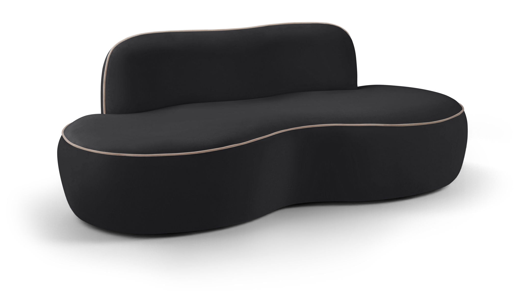 Swerve - Velvet 77" Upholstered Loveseat - Urban Living Furniture (Los Angeles, CA)