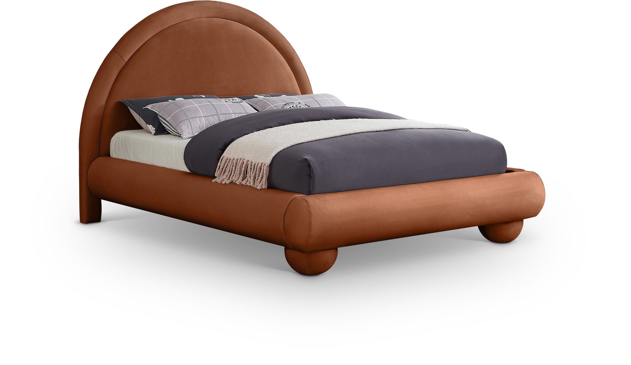 Madrid - Velvet Upholstered Bed - Urban Living Furniture (Los Angeles, CA)