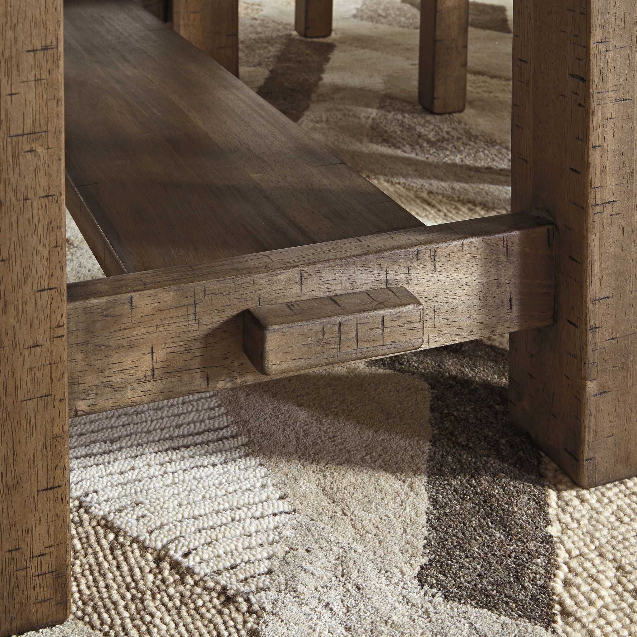 Moriville - Grayish Brown - Rectangular Dining Room Counter Extension Table - Urban Living Furniture (Los Angeles, CA)